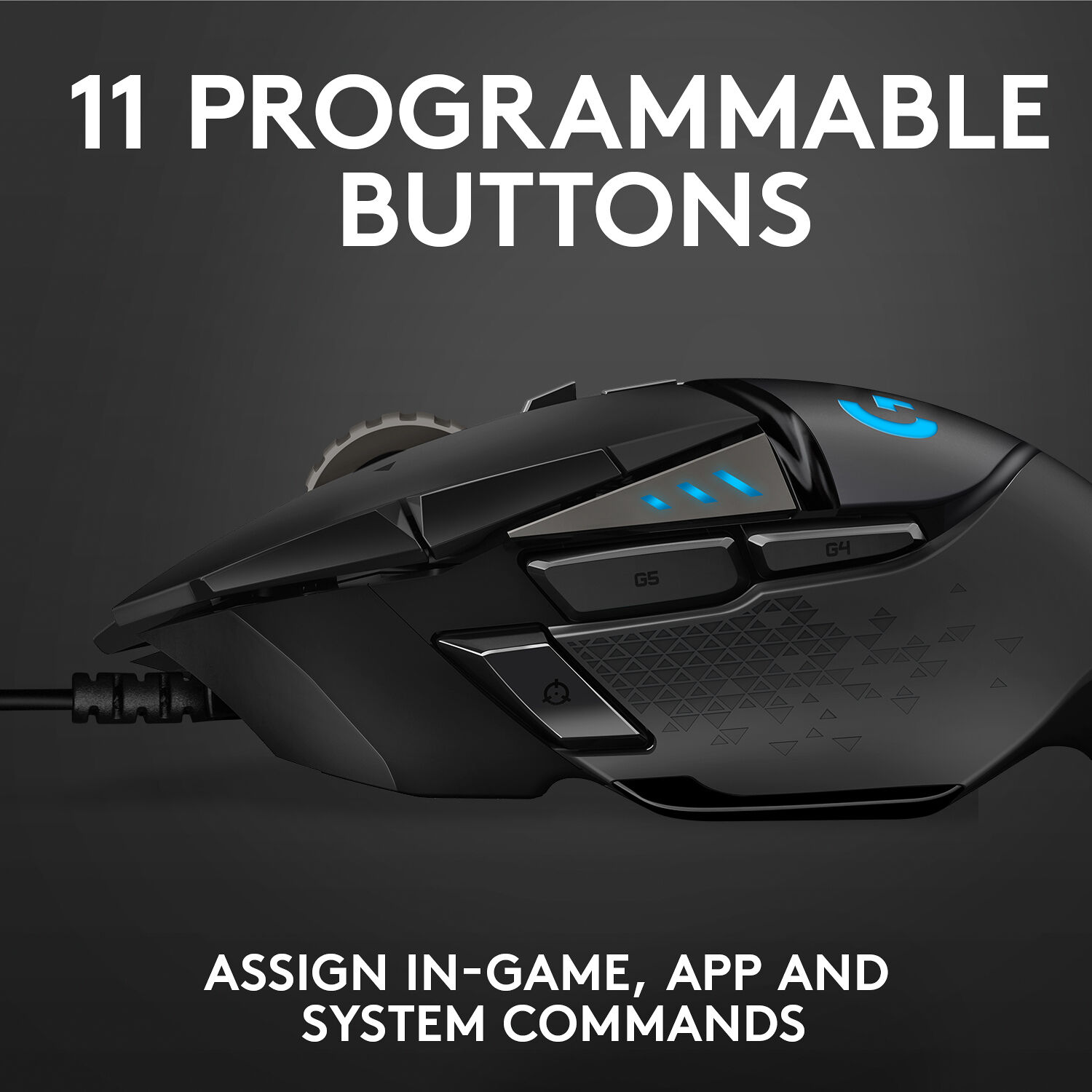 G502 HERO Gaming Mouse with HERO 25K Sensor. Minimum order quantity 4. — view 6