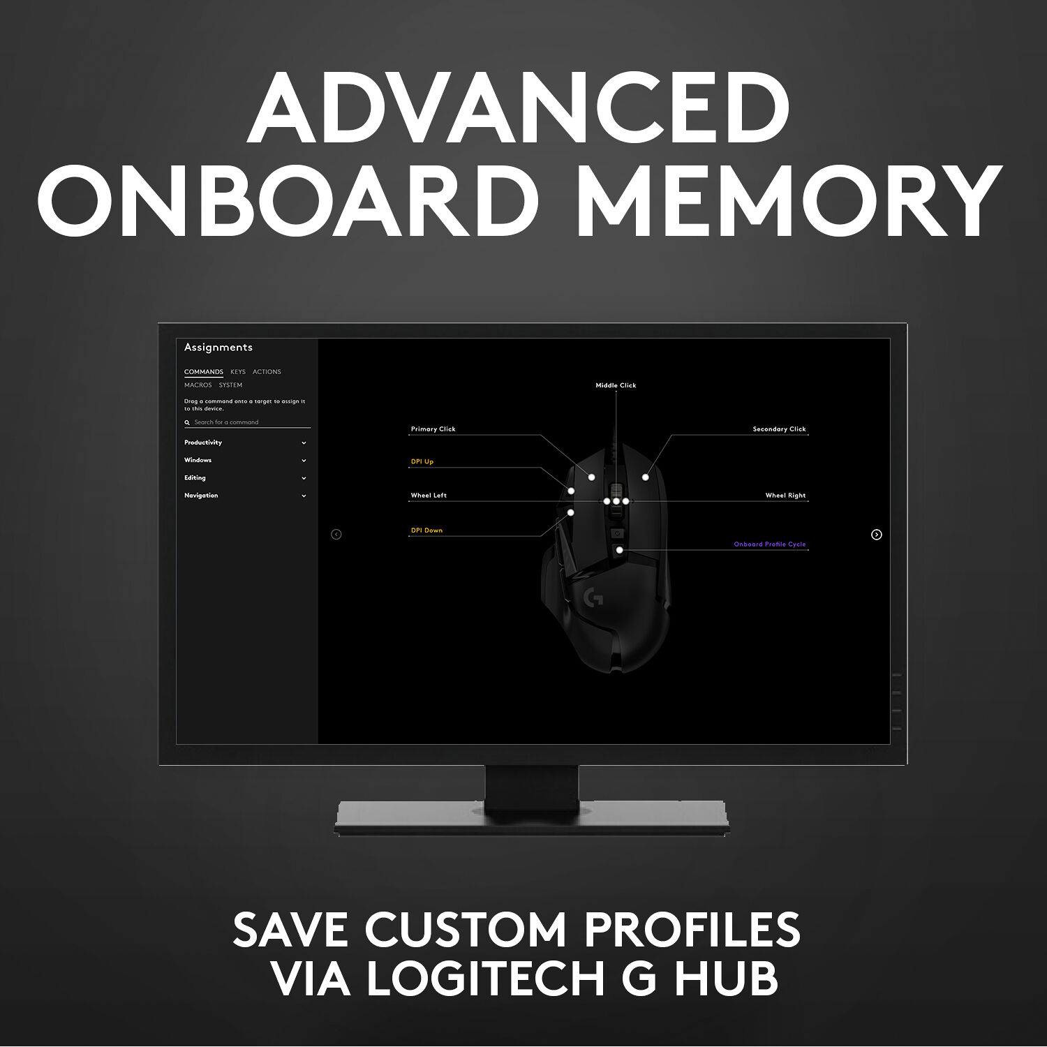 G502 HERO Gaming Mouse with HERO 25K Sensor. Minimum order quantity 4. — view 8
