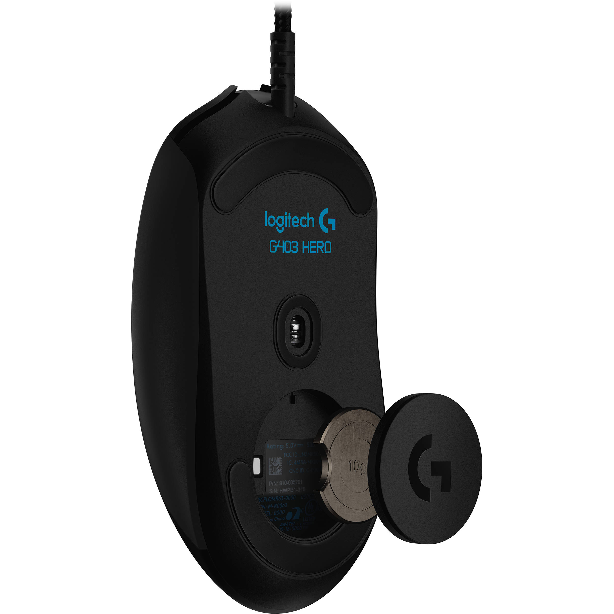 G403 HERO Gaming Mouse (with HERO 16K sensor) — view 2