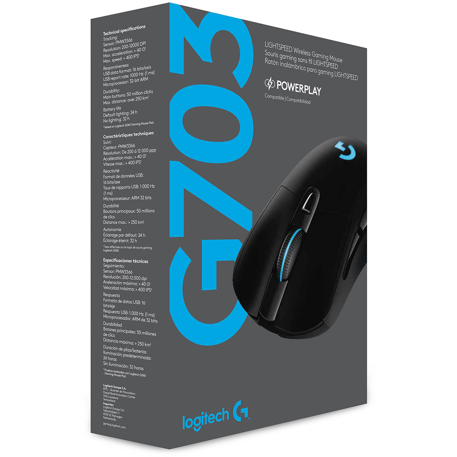 G703 Lightspeed Gaming Mouse — view 7