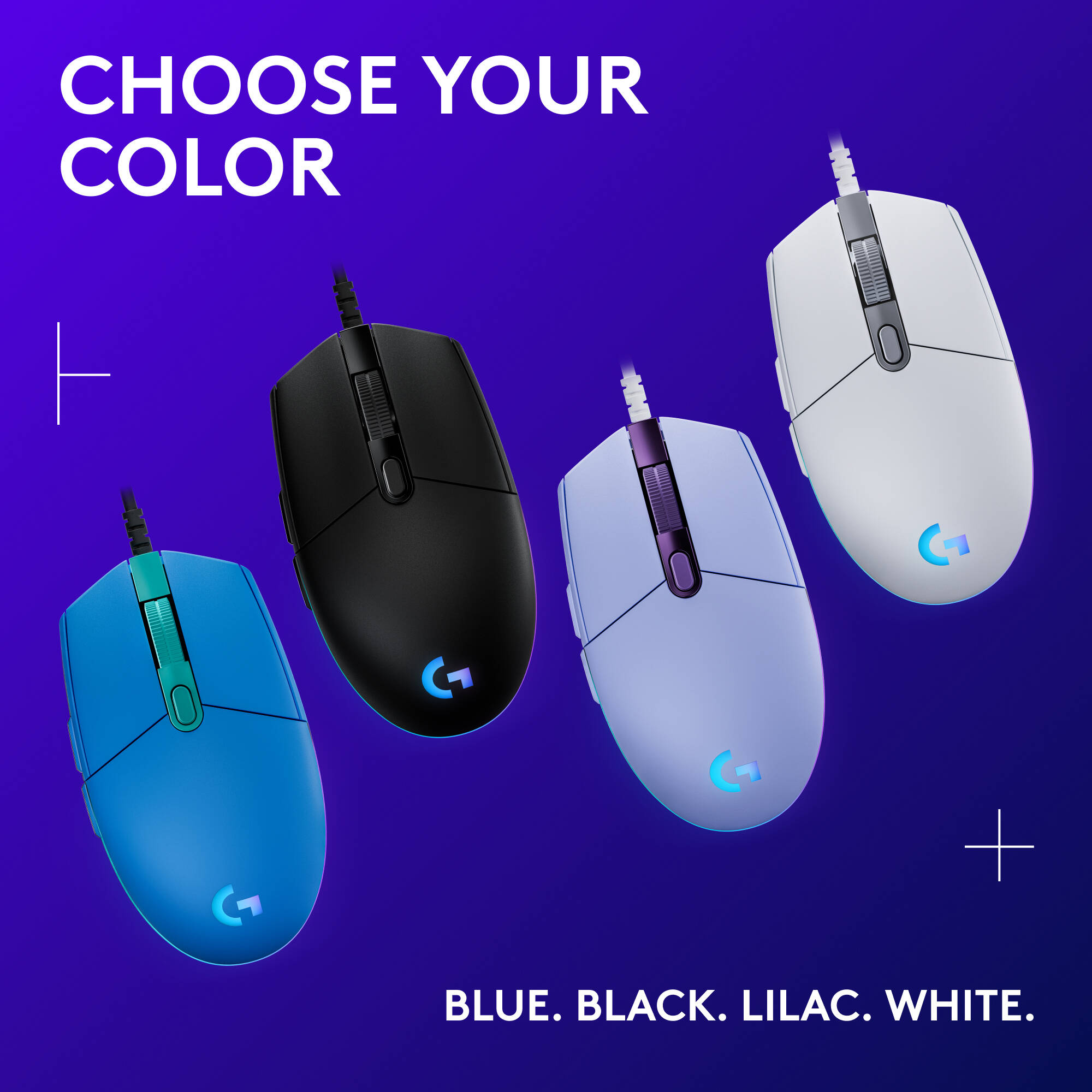 G203 LIGHTSYNC Gaming Mouse - Black — view 8