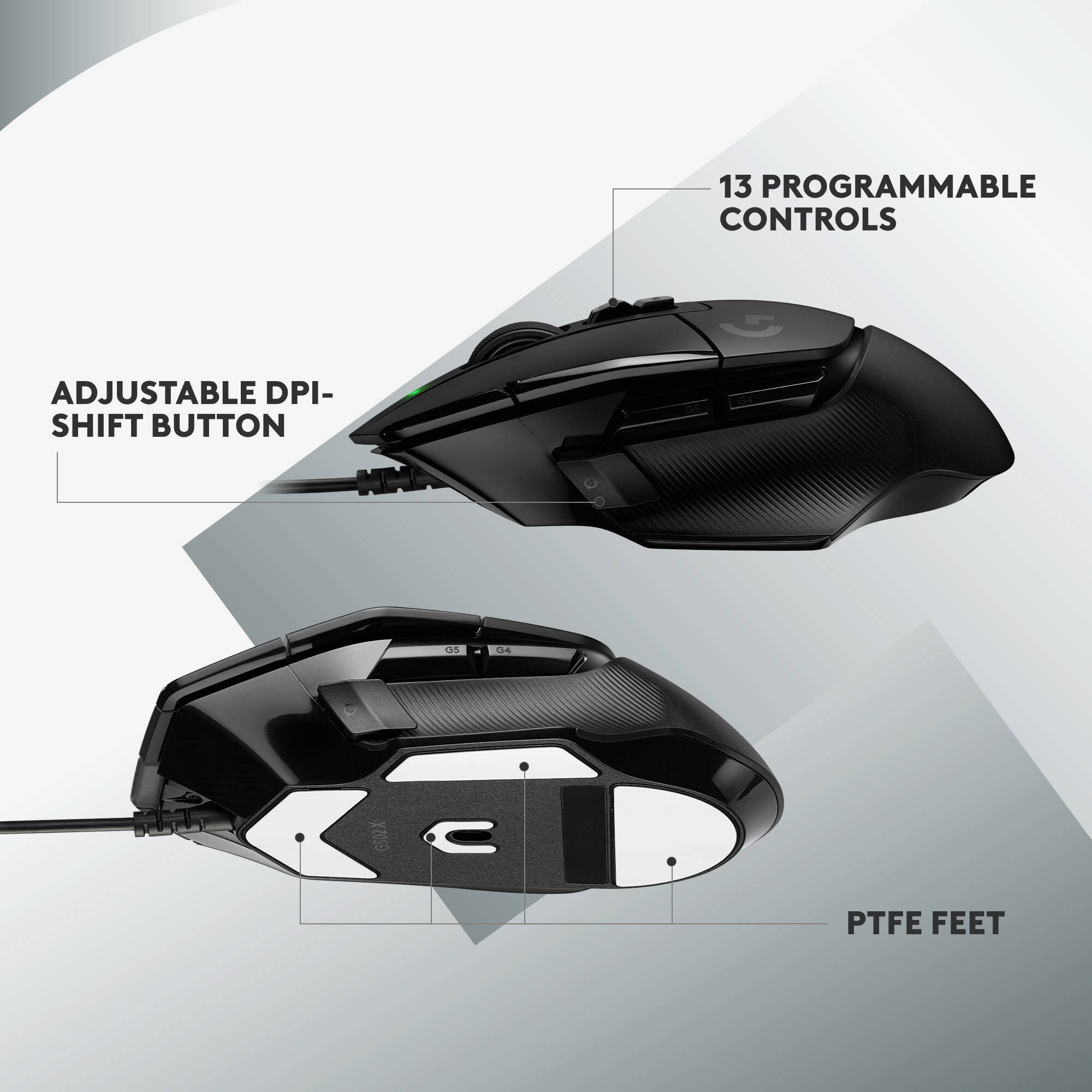 G502X Wired Gaming Mouse — view 10