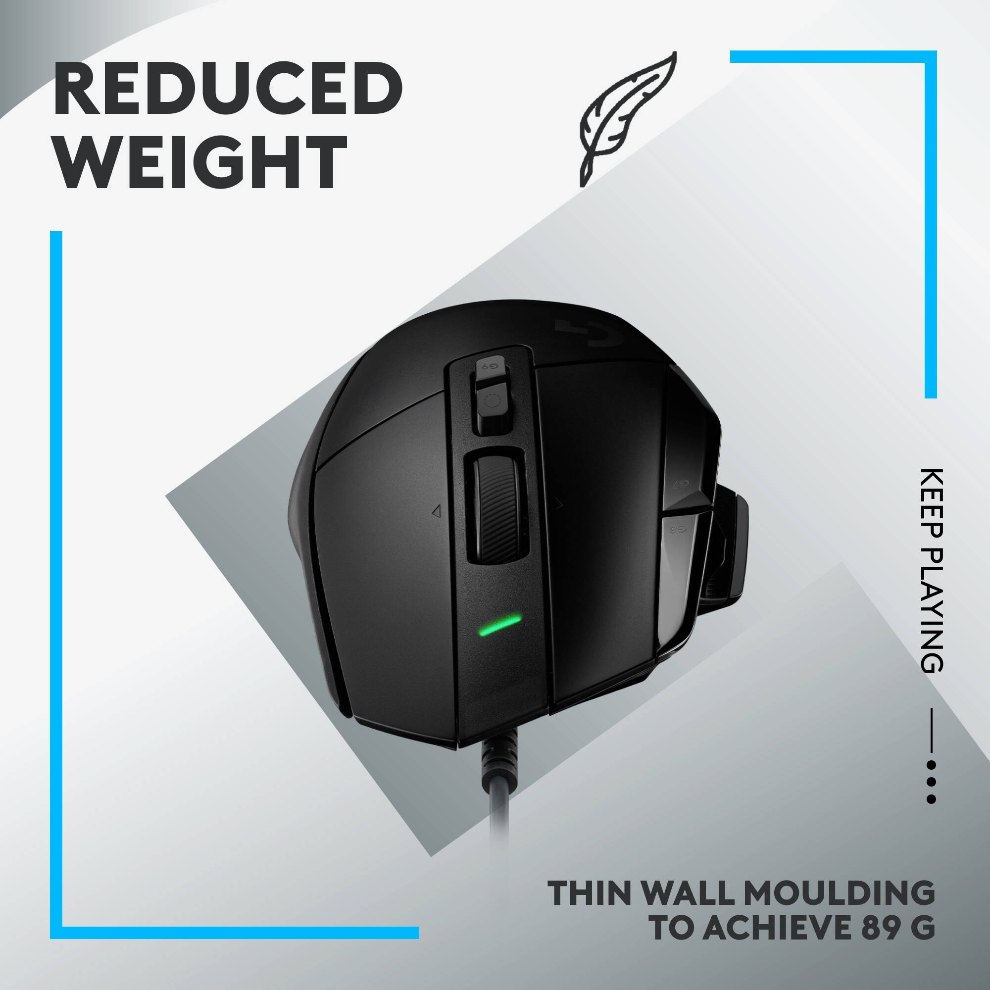 G502X Wired Gaming Mouse — view 11