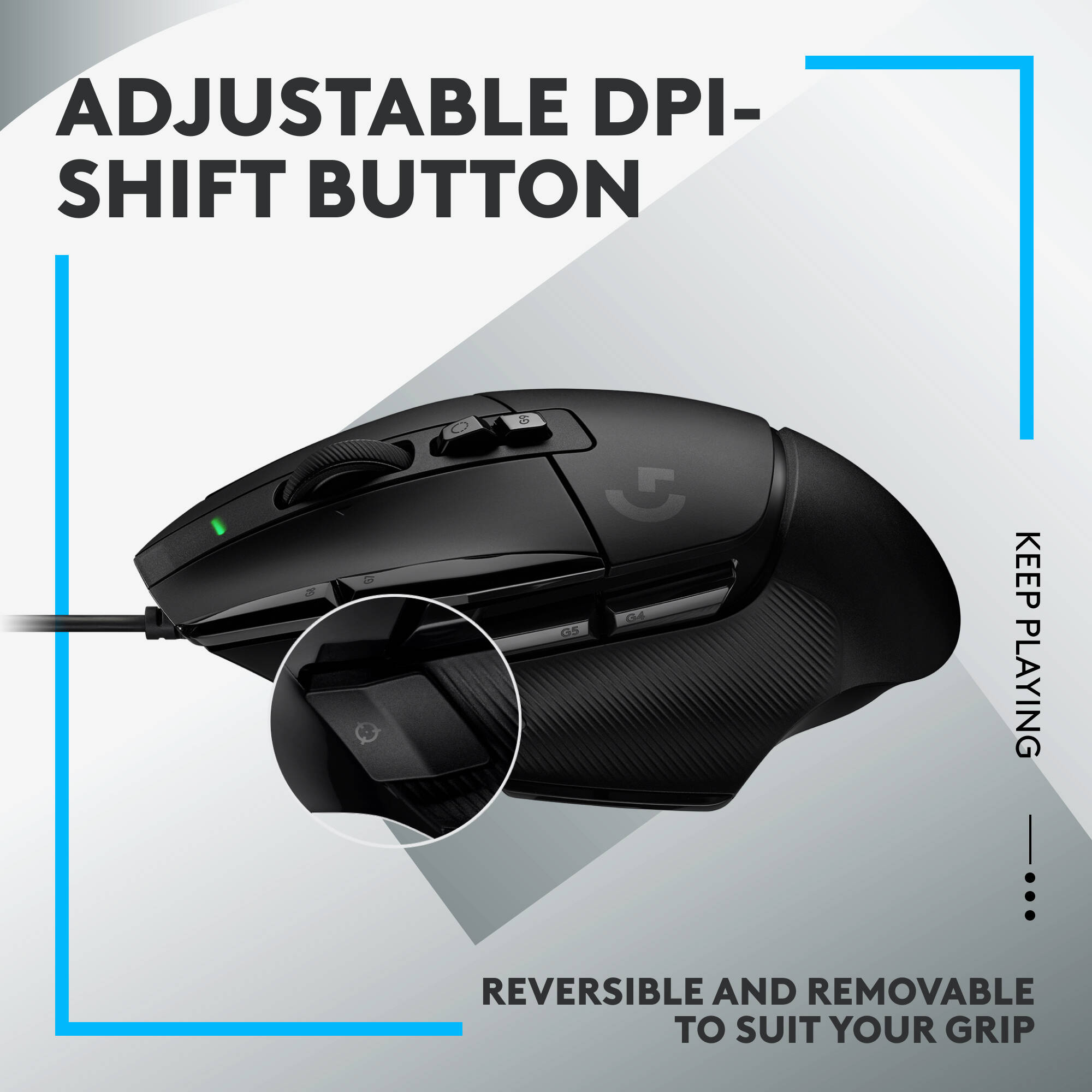 G502X Wired Gaming Mouse — view 12