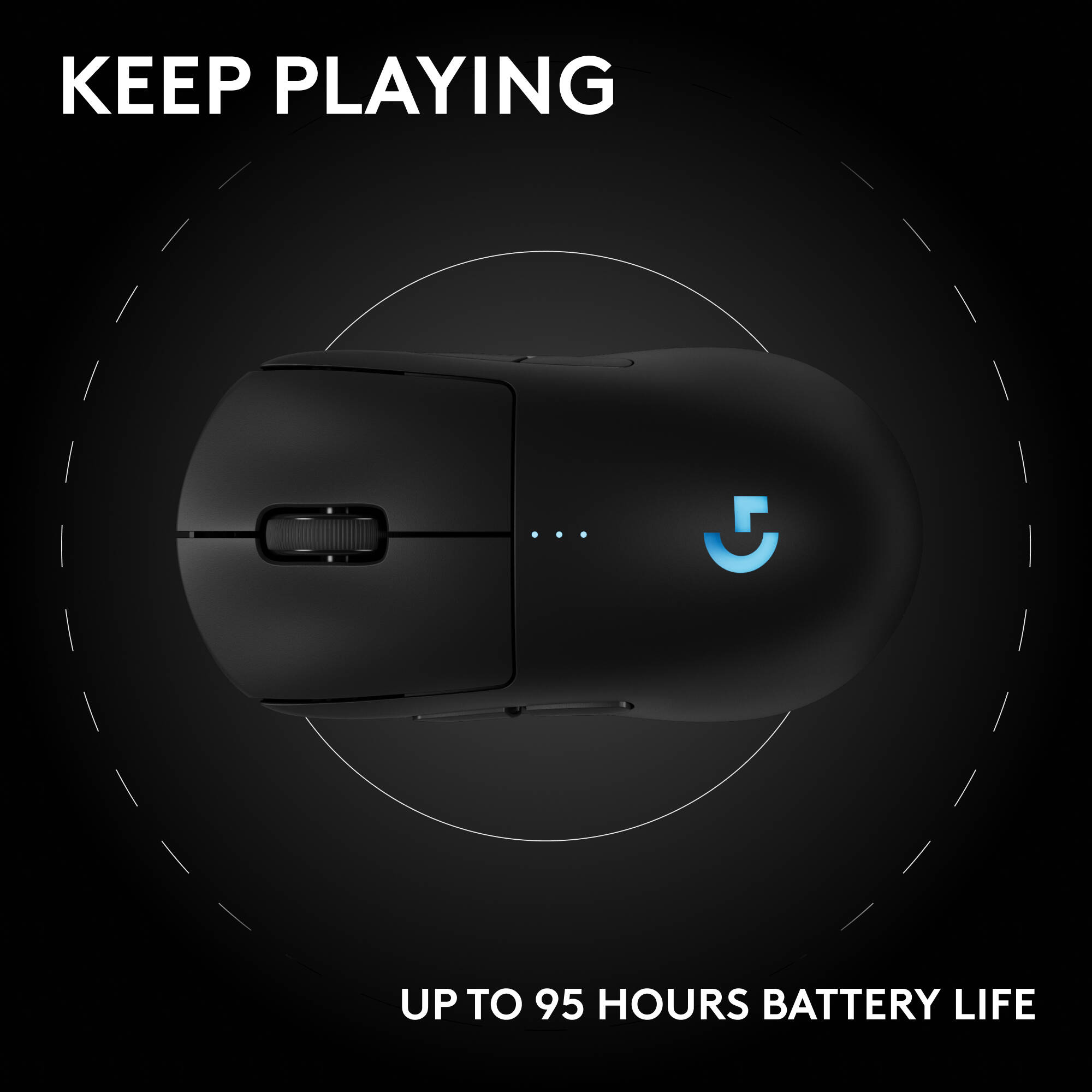 PRO 2 Wireless Mouse Black — view 12