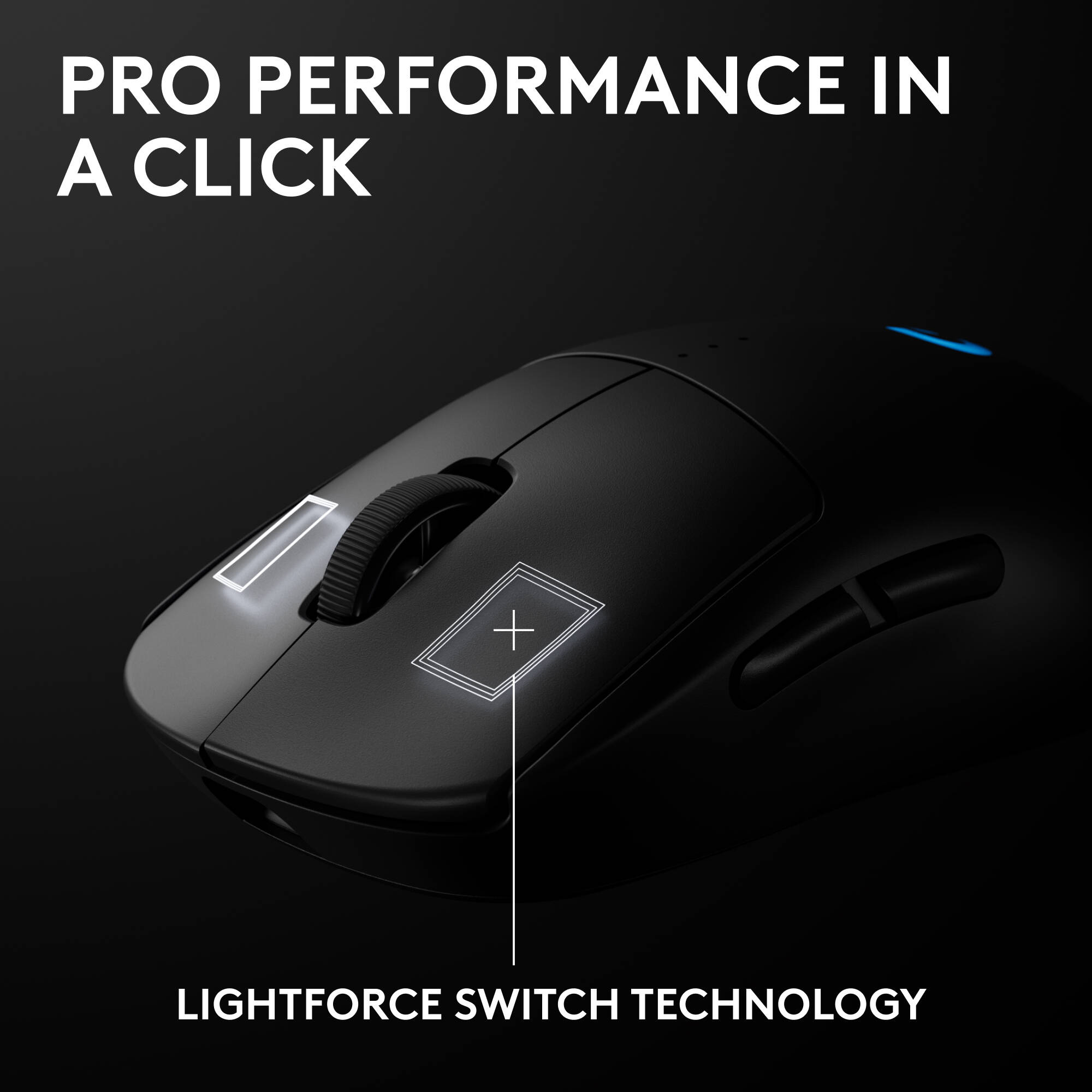 PRO 2 Wireless Mouse Black — view 7