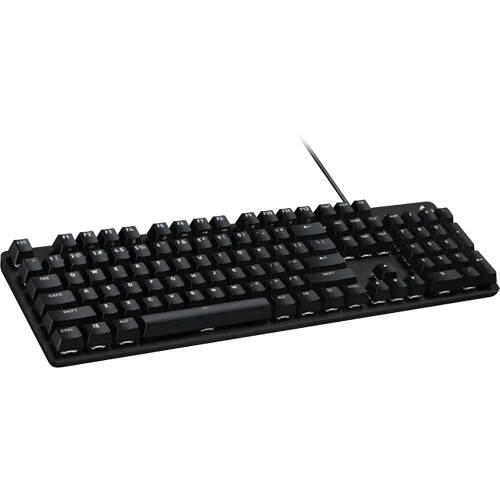 Logitech G413 SE wired full-size mechanical gaming keyboard with aluminum top case — view 2