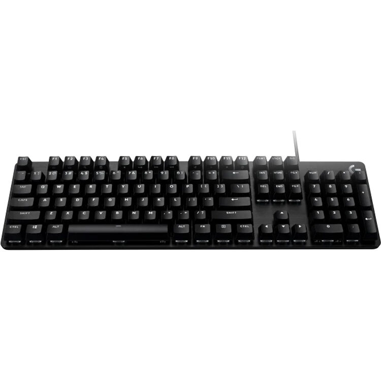 Logitech G413 SE wired full-size mechanical gaming keyboard with aluminum top case — view 4