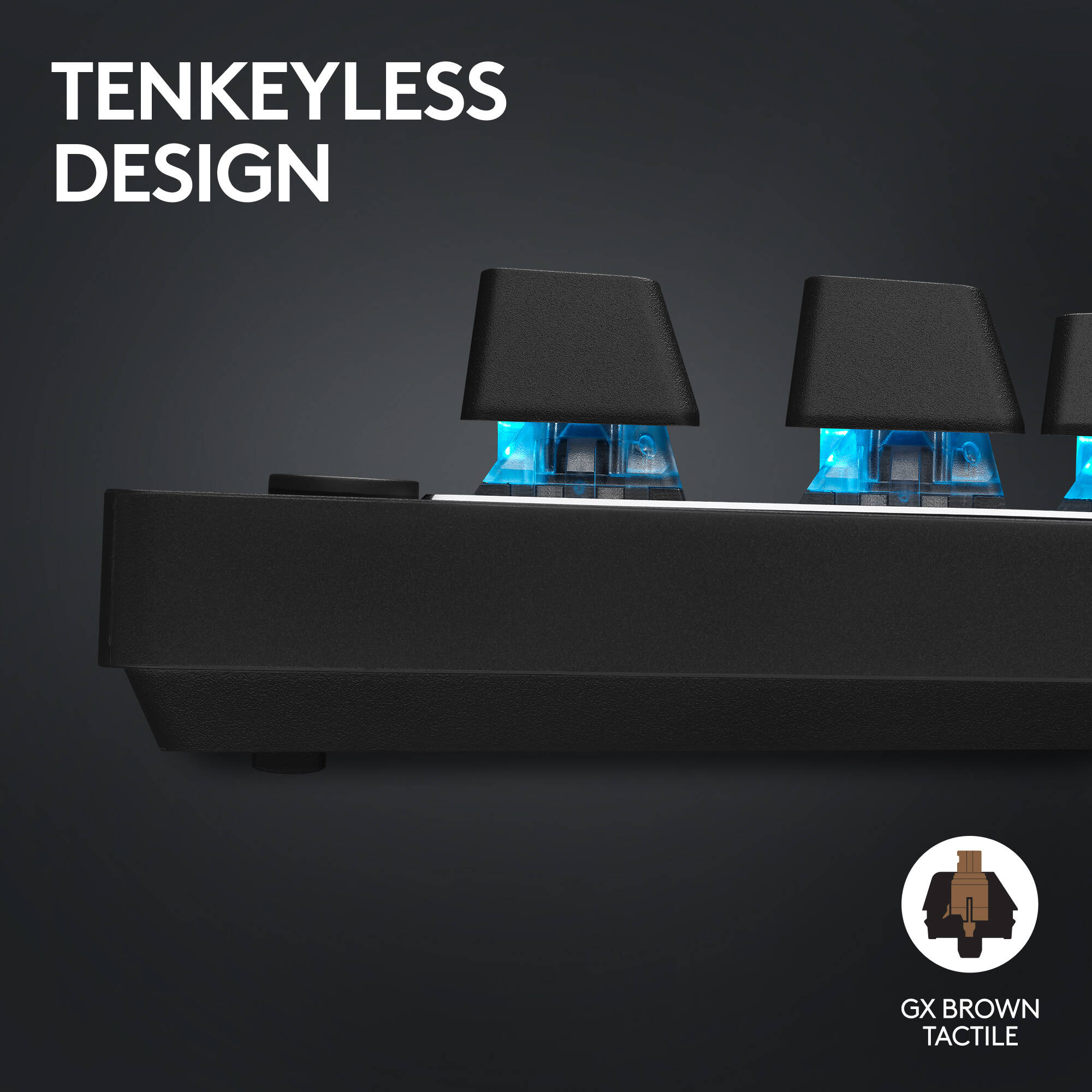 Logi G ProX Wireless KB  Blk — view 4