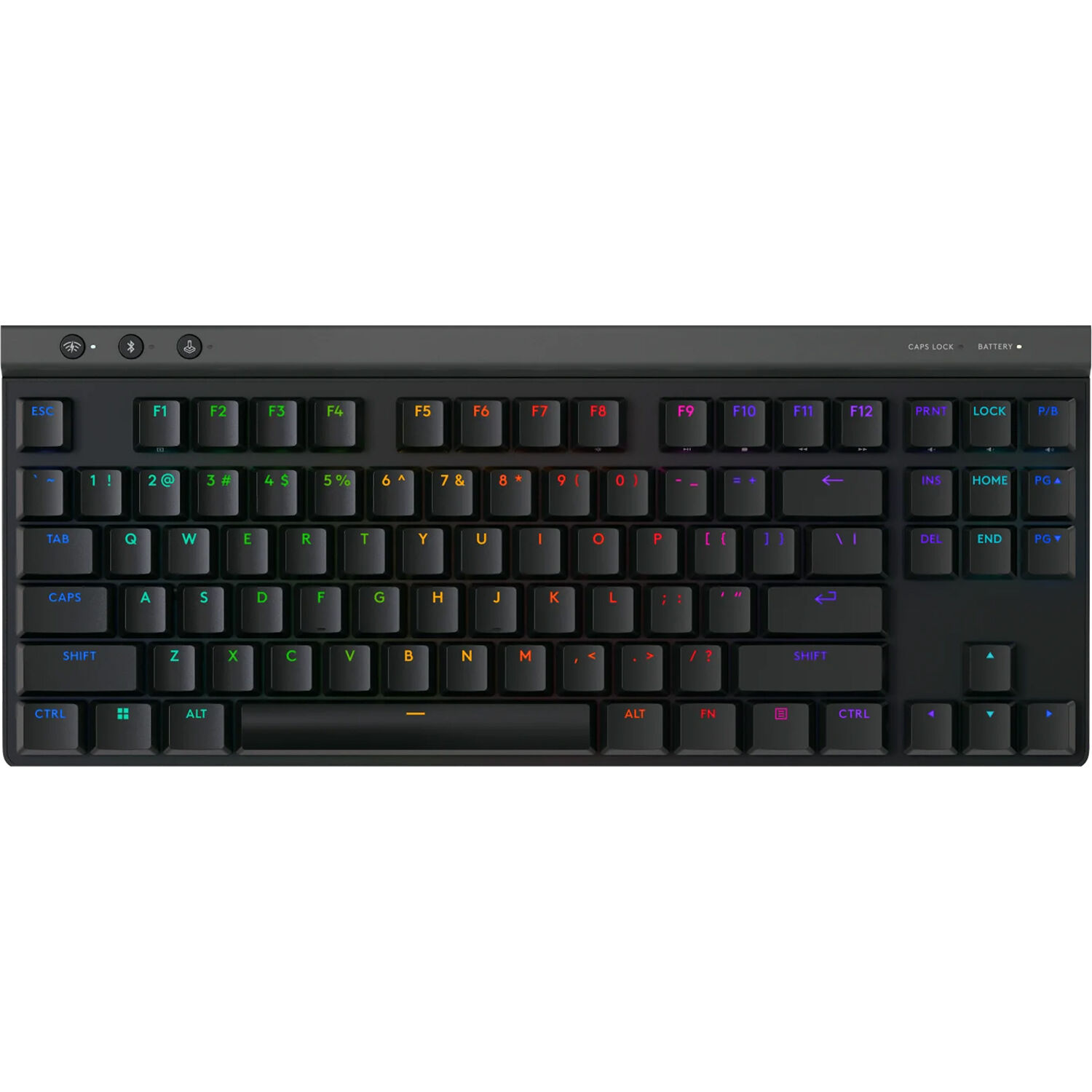 G515 LIGHTSPEED TKL Linear Wireless Gaming Keyboard, Black. — view 9