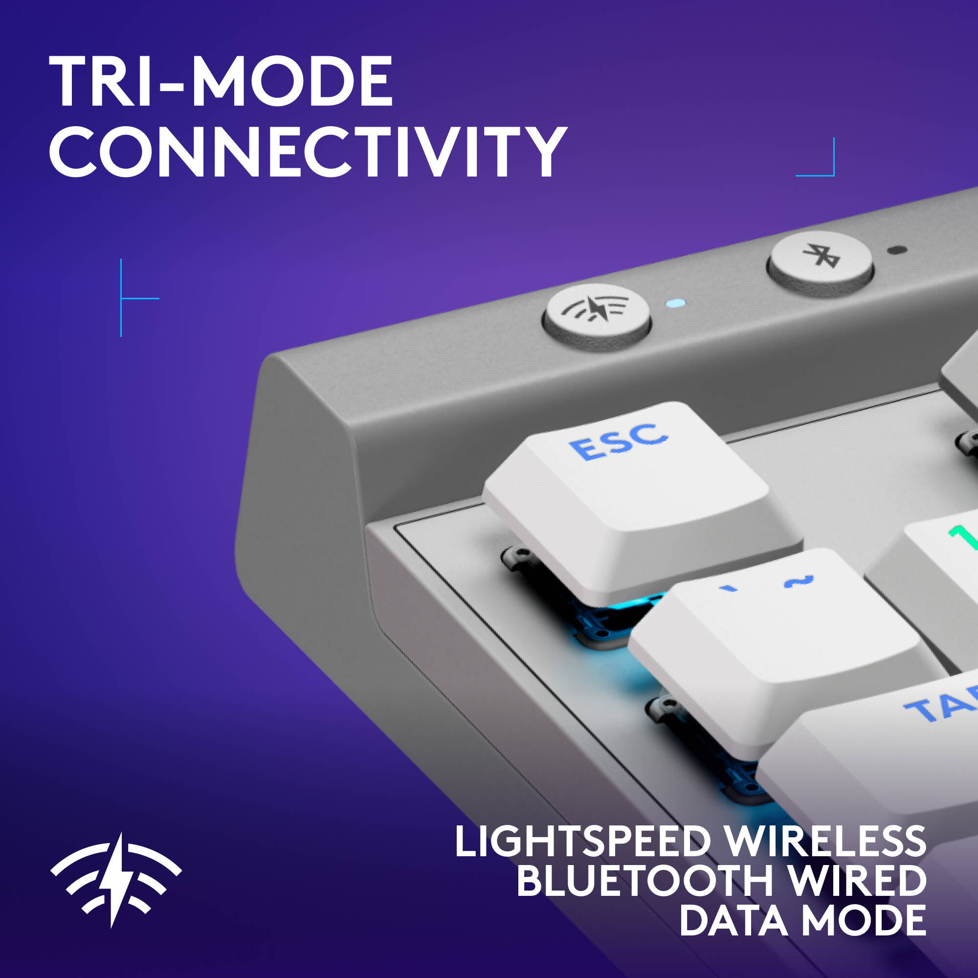 G515 LIGHTSPEED TKL Linear Wht — view 5