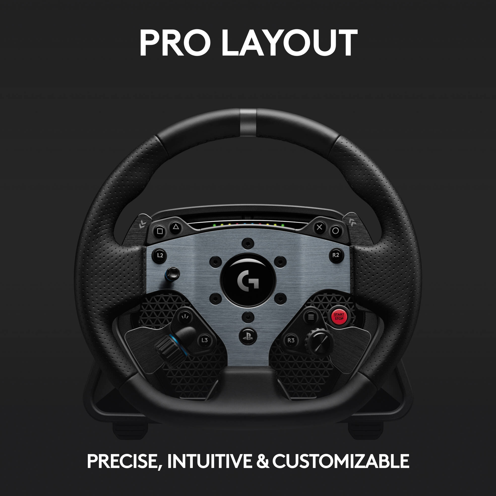 Logitech PRO Racing Wheel direct-drive sim racing wheel for PC and console — view 4