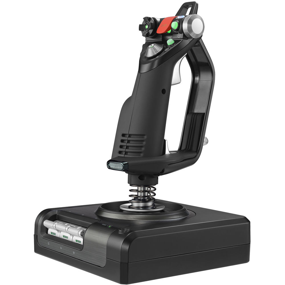 Logitech PC X52 Pro Flight Control System for PC flight simulation — view 4