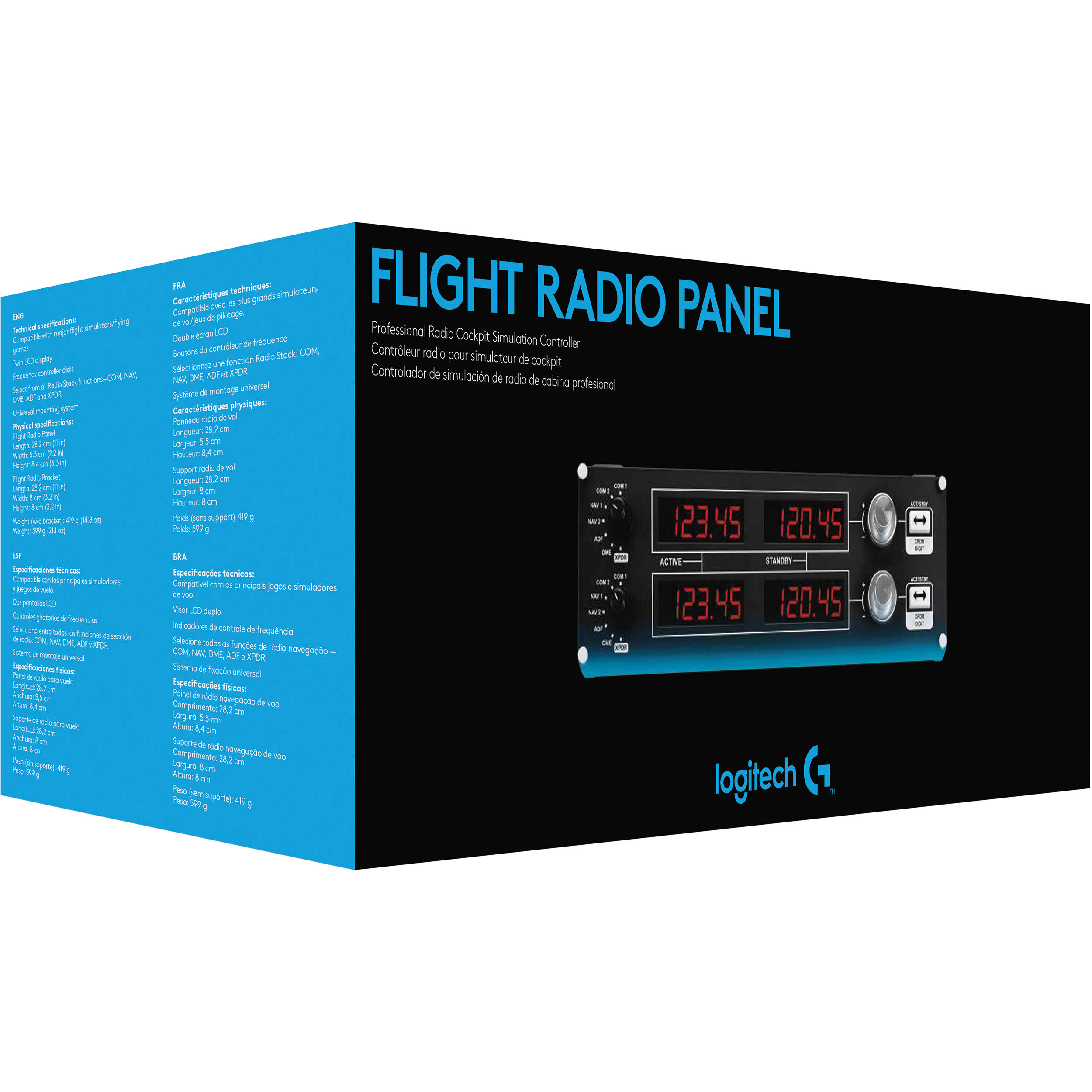 PC PRO FLIGHT RADIO PANEL — view 4