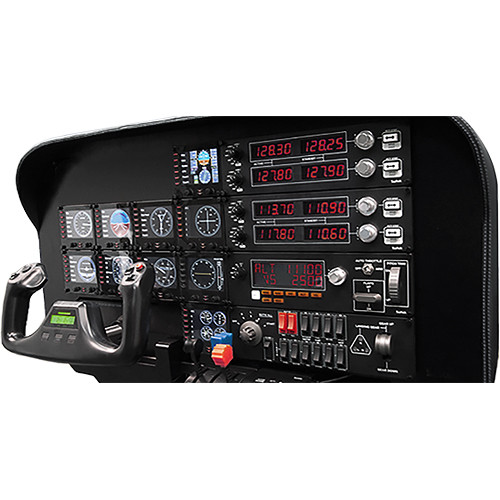 Logitech PC Pro Flight Switch Panel for PC flight simulation cockpit control — view 3