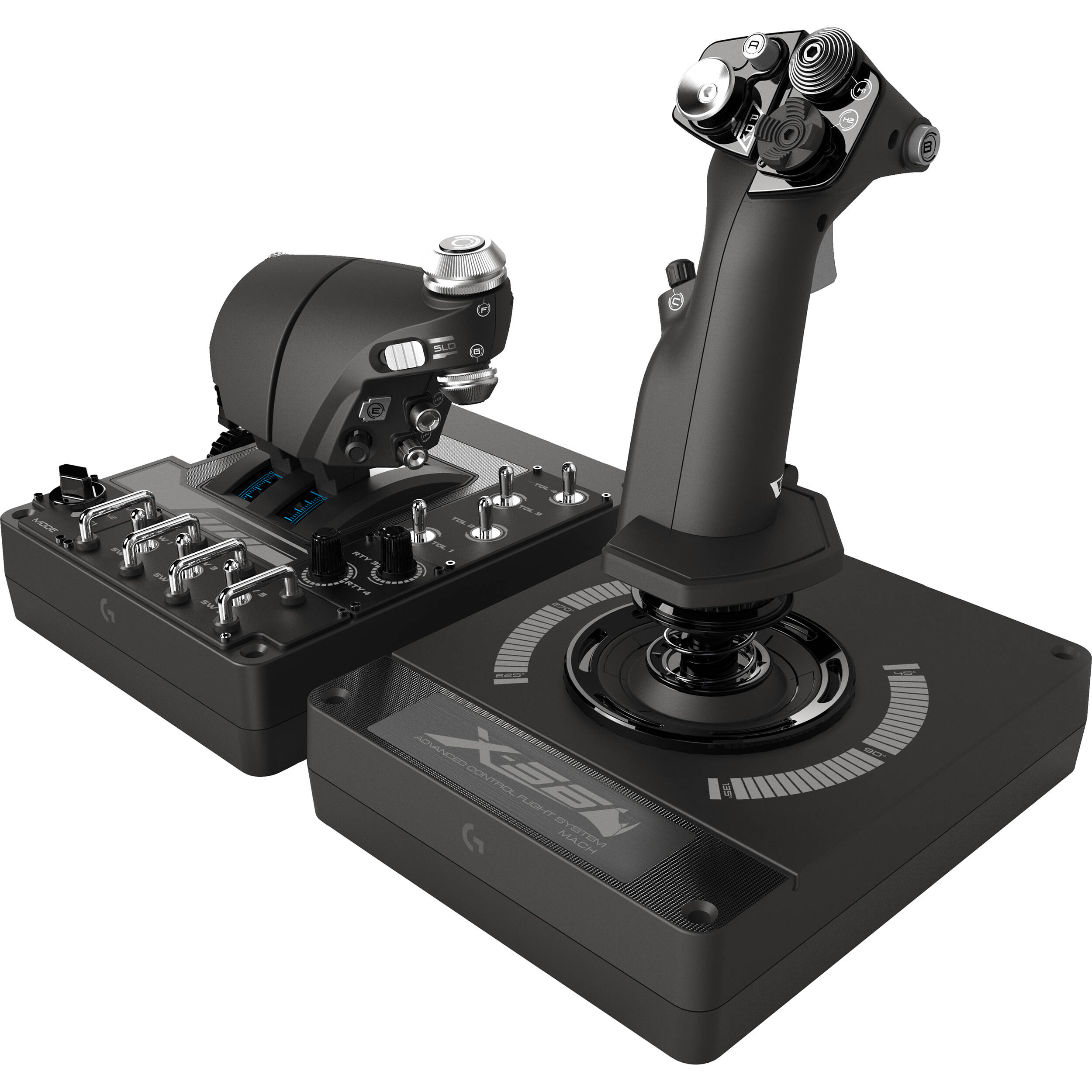 G Saitek Pro Flight X56 Rhino — view 3