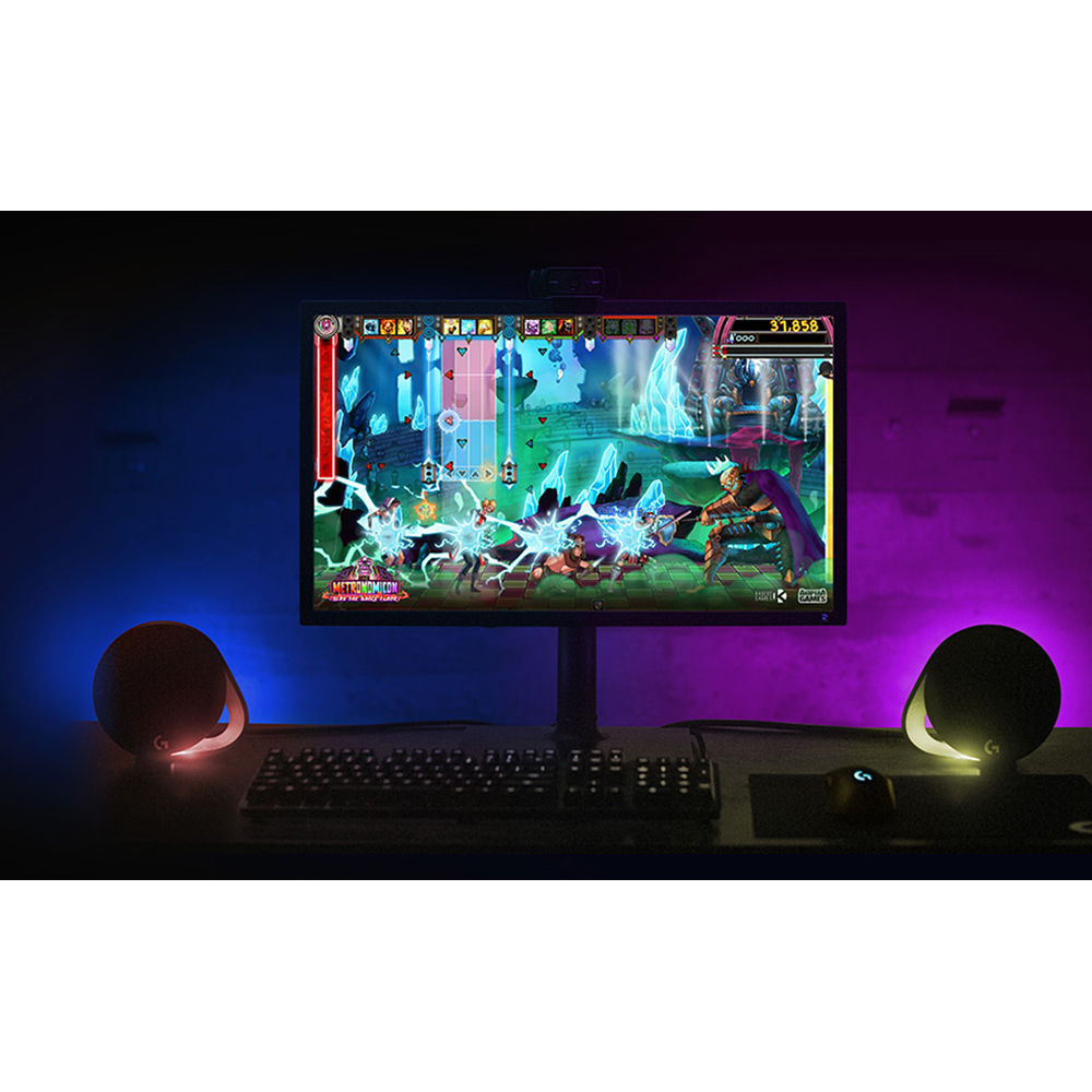 Logitech G560 PC Gaming Speakers with RGB lighting and desktop audio — view 13