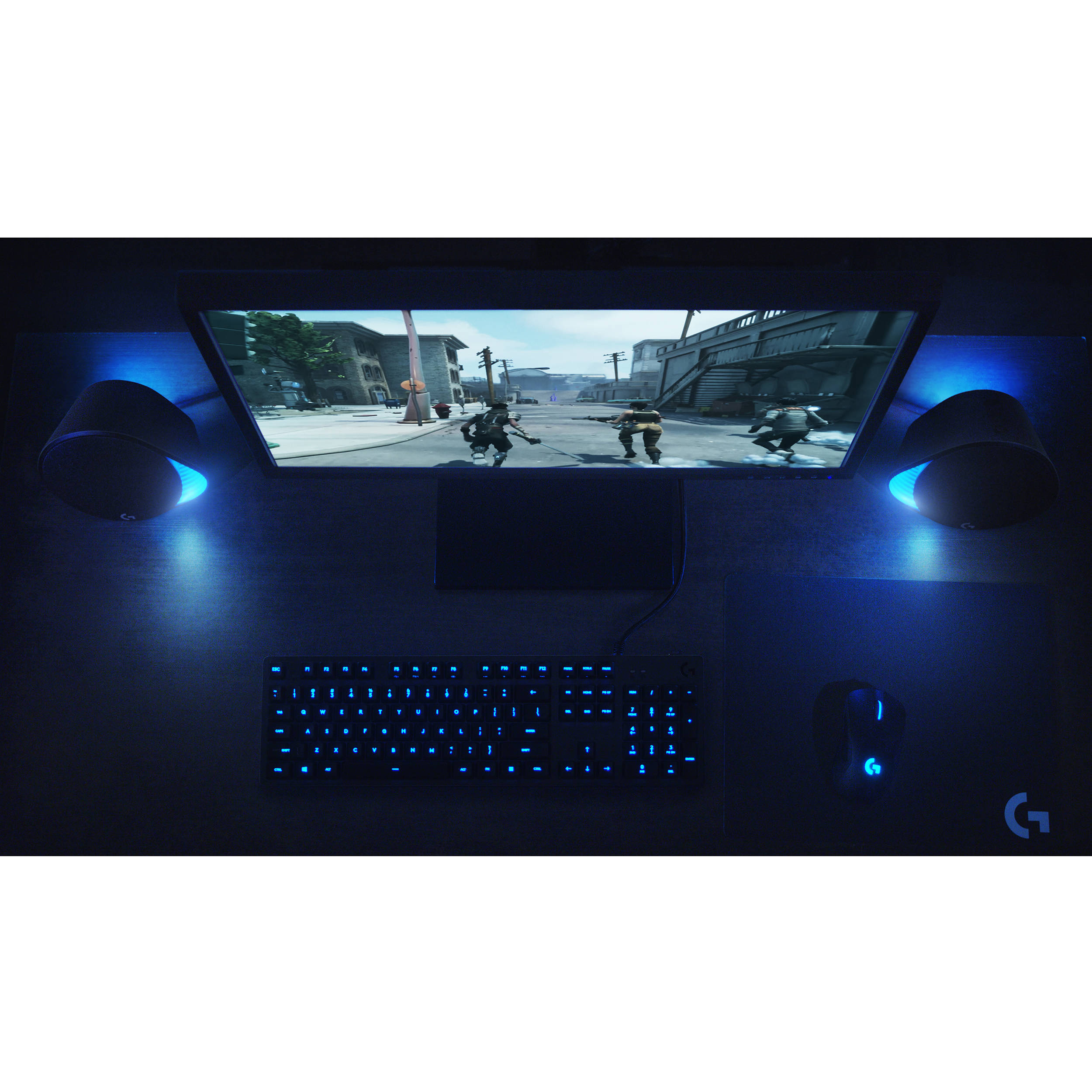 Logitech G560 PC Gaming Speakers with RGB lighting and desktop audio — view 14