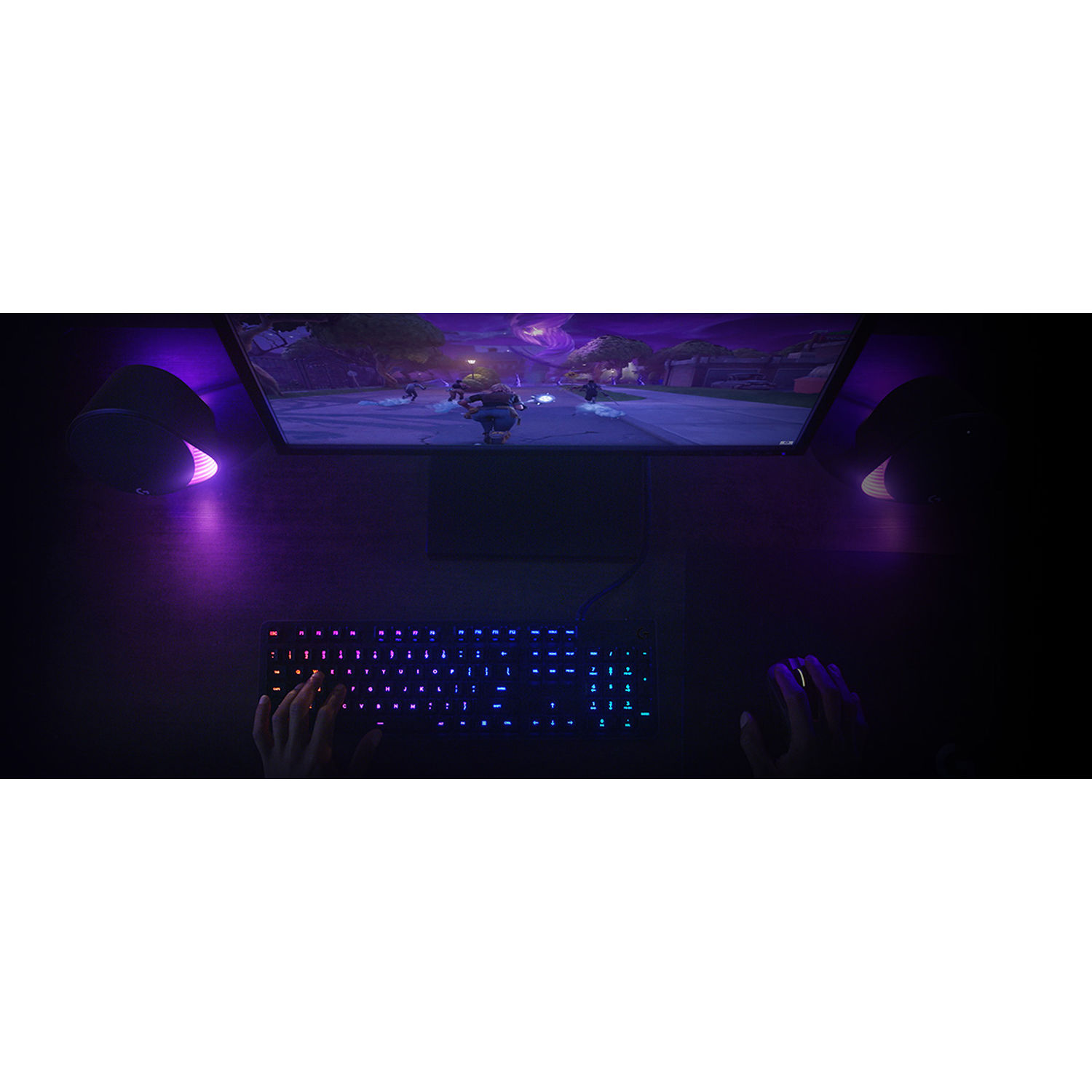 Logitech G560 PC Gaming Speakers with RGB lighting and desktop audio — view 19