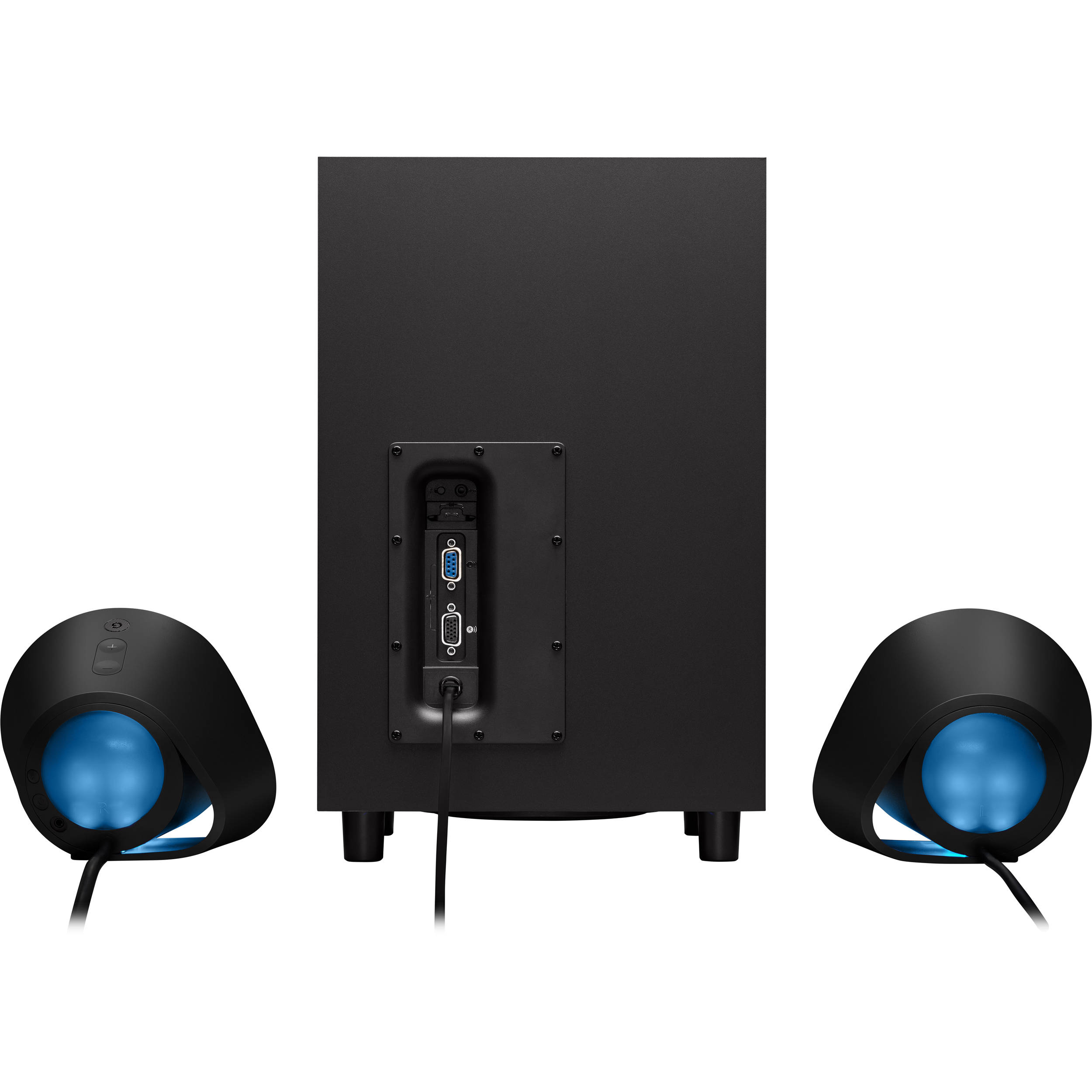 Logitech G560 PC Gaming Speakers with RGB lighting and desktop audio — view 3