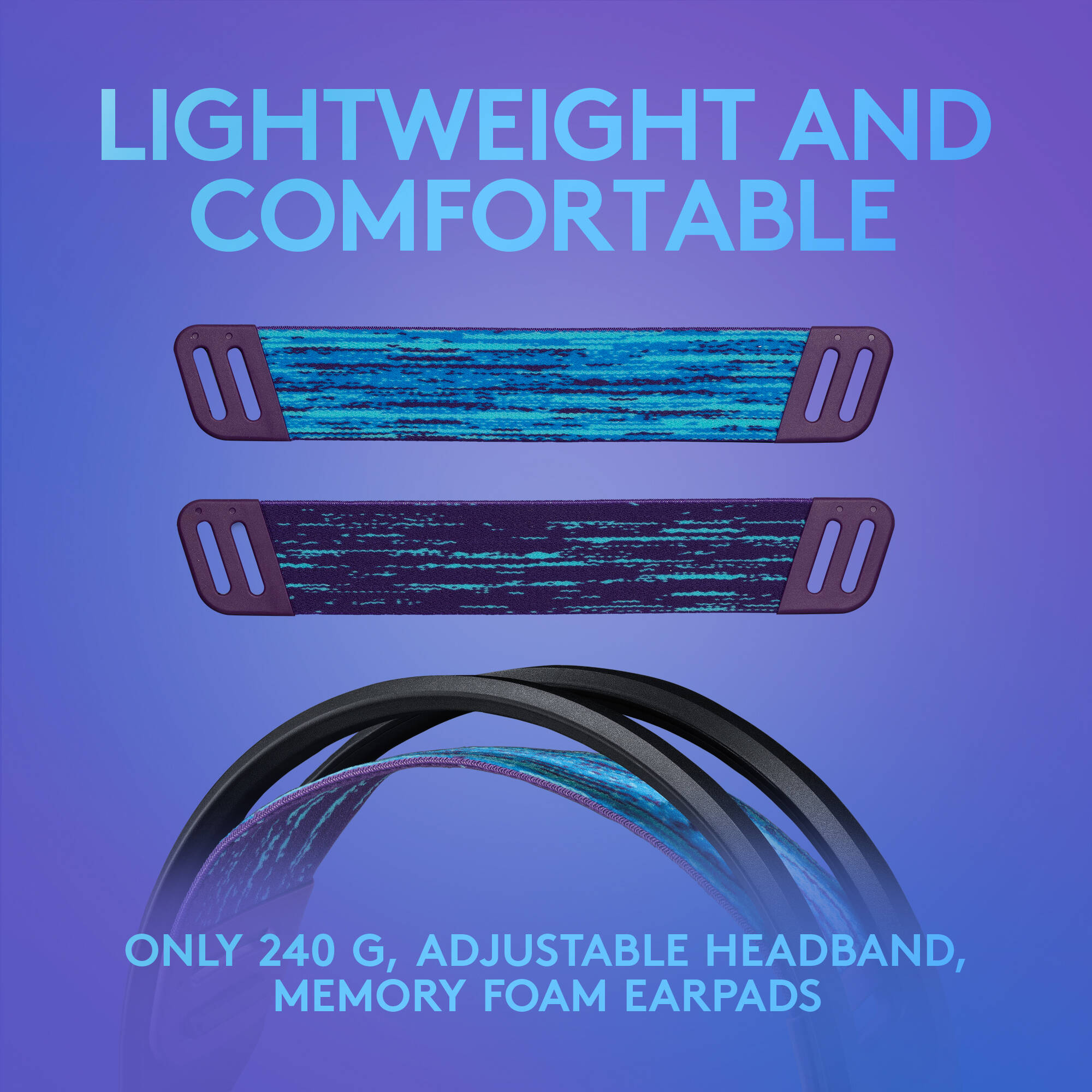 Logitech G335 wired gaming headset in black with boom microphone and lightweight over-ear design — view 2