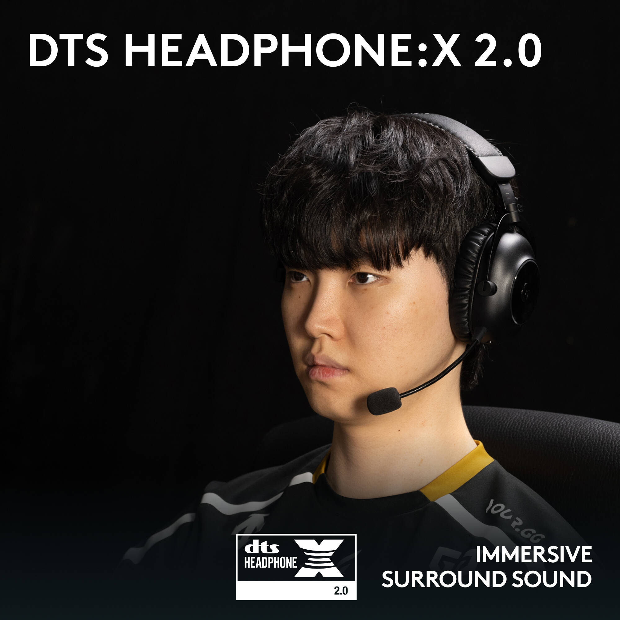 Logitech Pro X 2 Lightspeed wireless gaming headset with detachable microphone — view 6