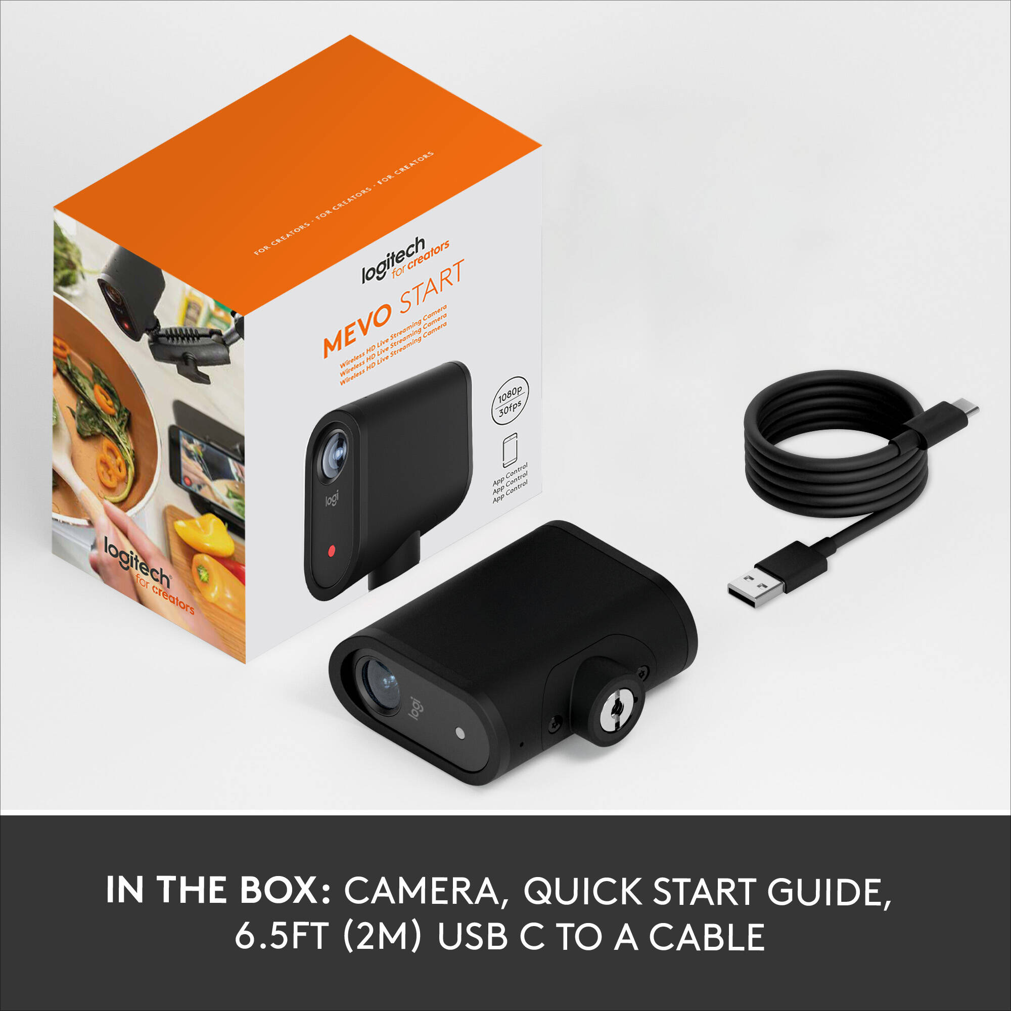 Mevo Start webcam for wireless 1080p live streaming with USB-C connectivity — view 11