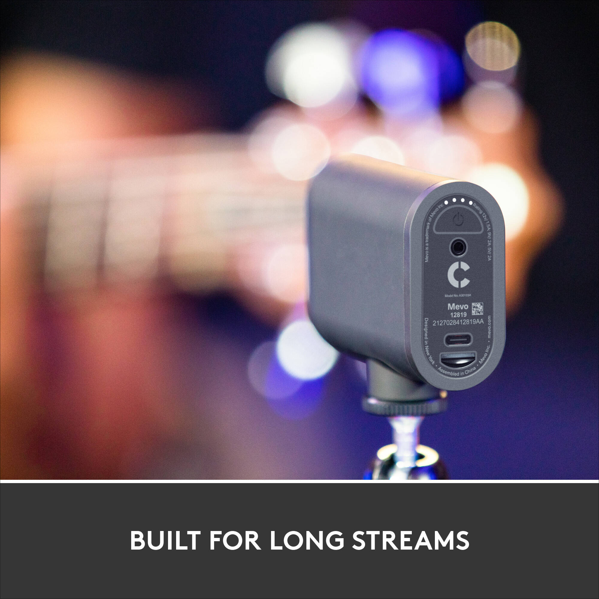 Mevo Start webcam for wireless 1080p live streaming with USB-C connectivity — view 18