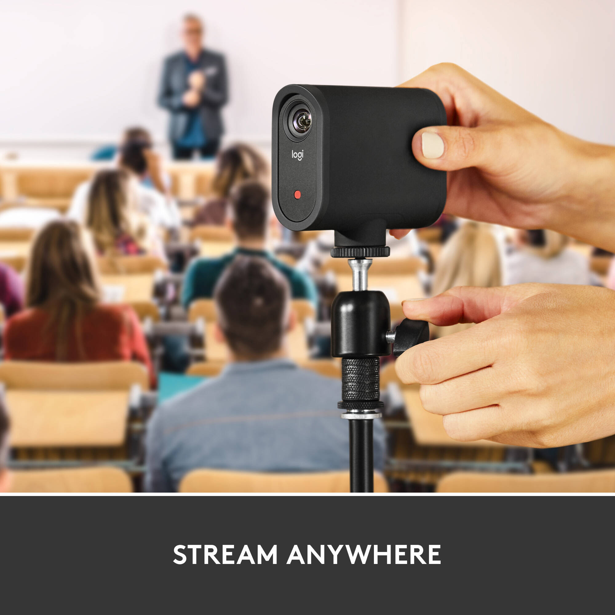 Mevo Start 3 Pack of black USB-C webcams for multi-angle 1080p streaming — view 4