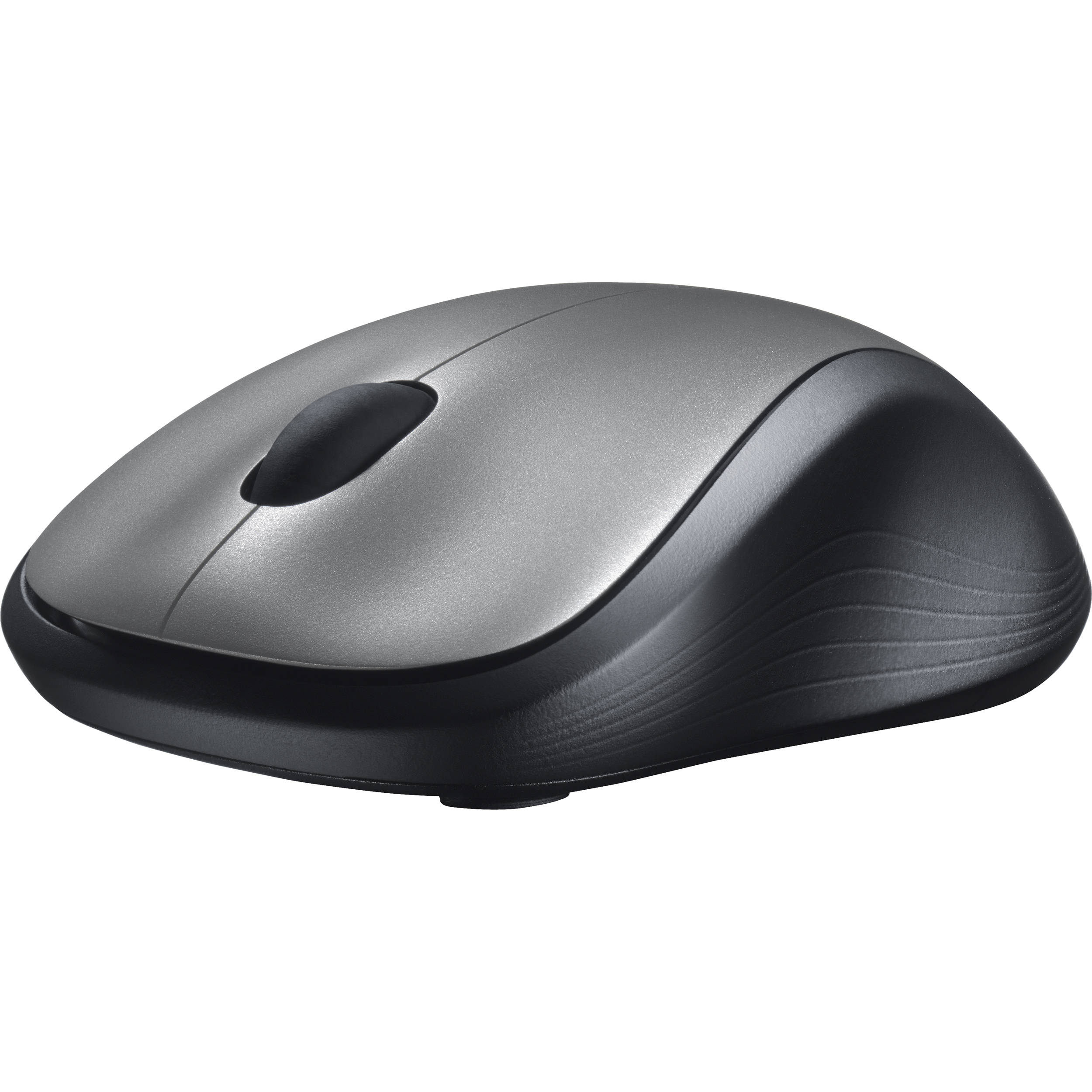 With its contoured design and plug-and-forget nano-receiver, the Logitech Wireless Mouse M310 is the easy-to-use, full-size mouse that feels just right. Silver — view 4