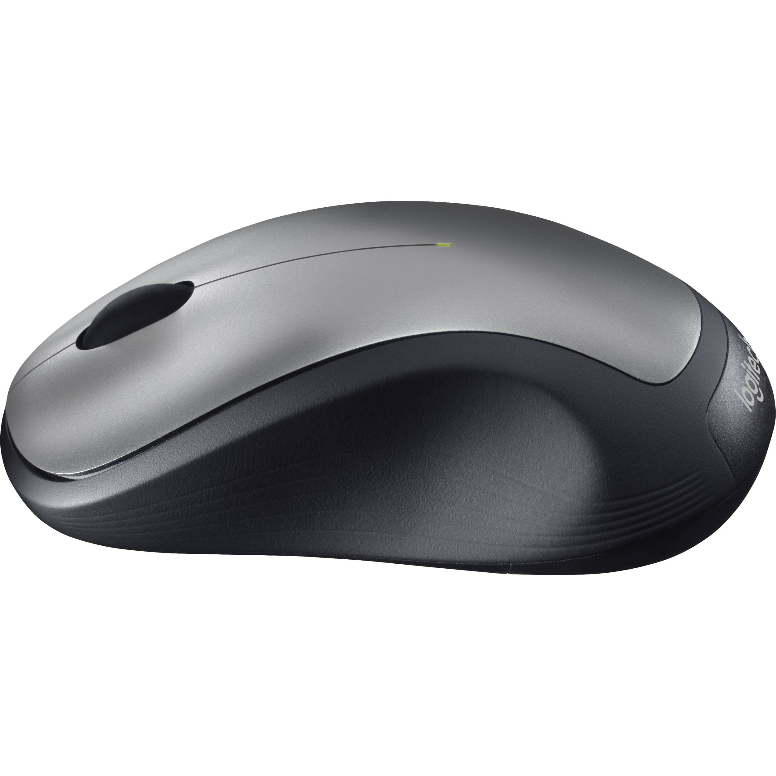 With its contoured design and plug-and-forget nano-receiver, the Logitech Wireless Mouse M310 is the easy-to-use, full-size mouse that feels just right. Silver — view 5