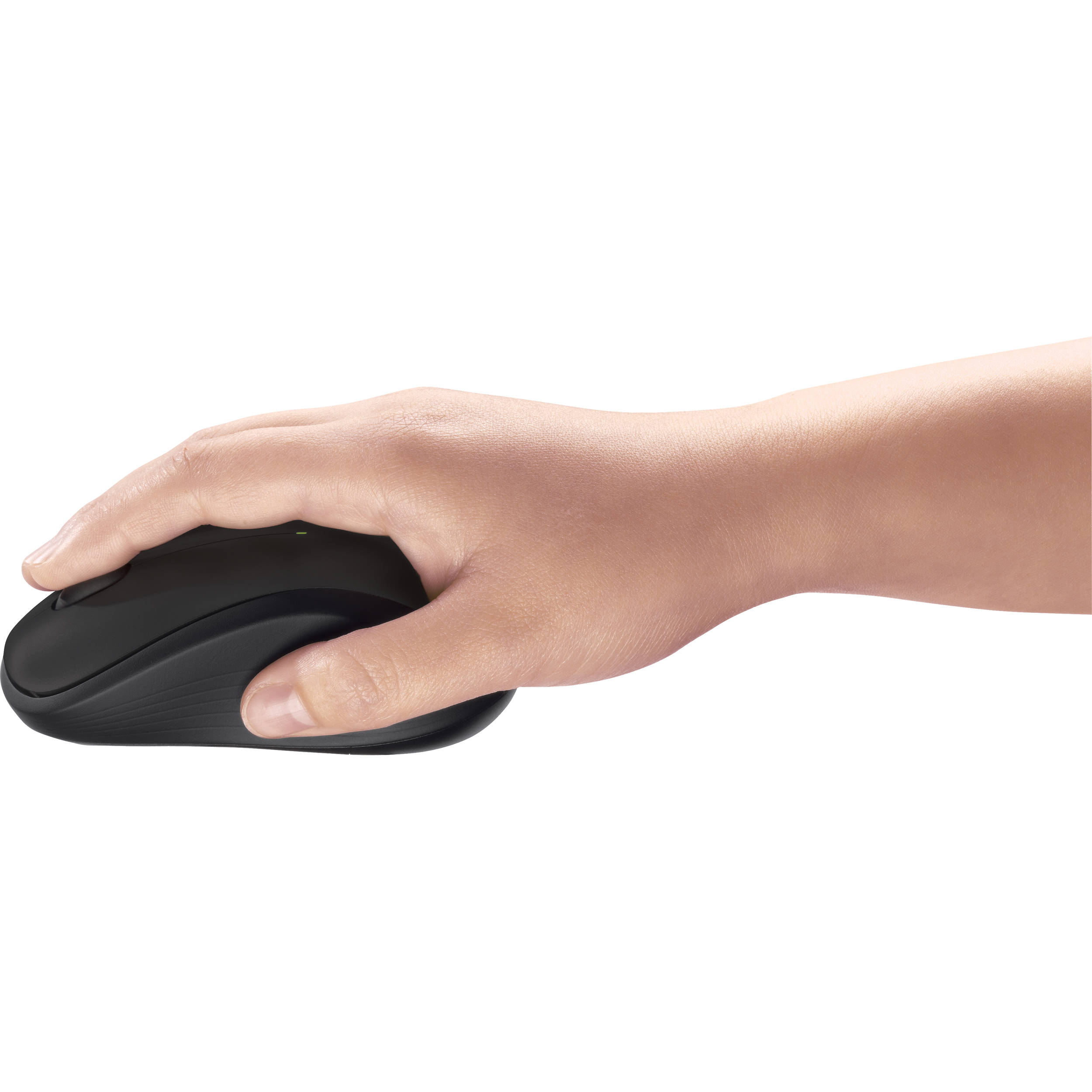 With its contoured design and plug-and-forget nano-receiver, the Logitech Wireless Mouse M310 is the easy-to-use, full-size mouse that feels just right. — view 9