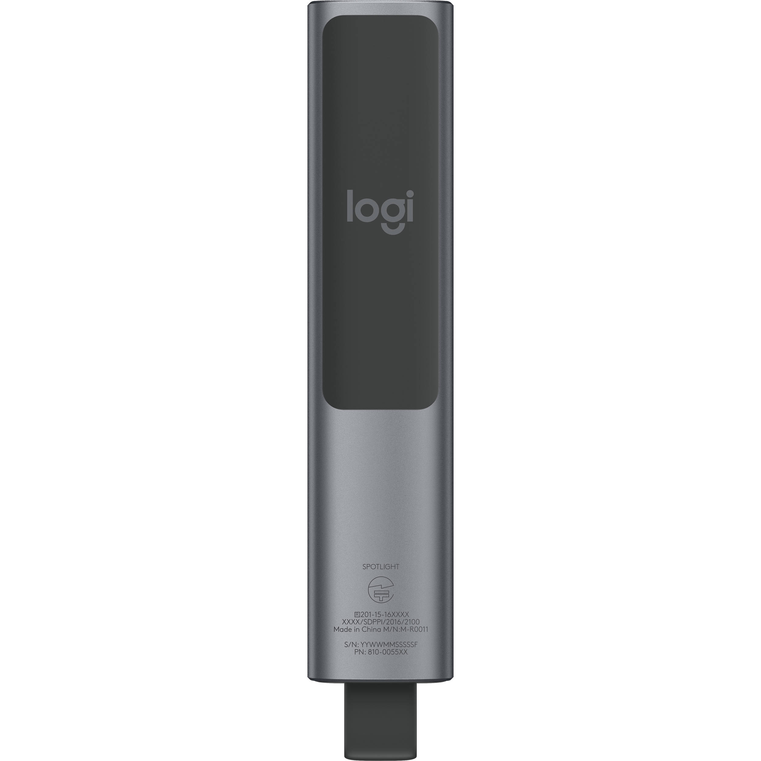 Logitech Spotlight Remote Slate wireless presentation remote with precise pointer control — view 3