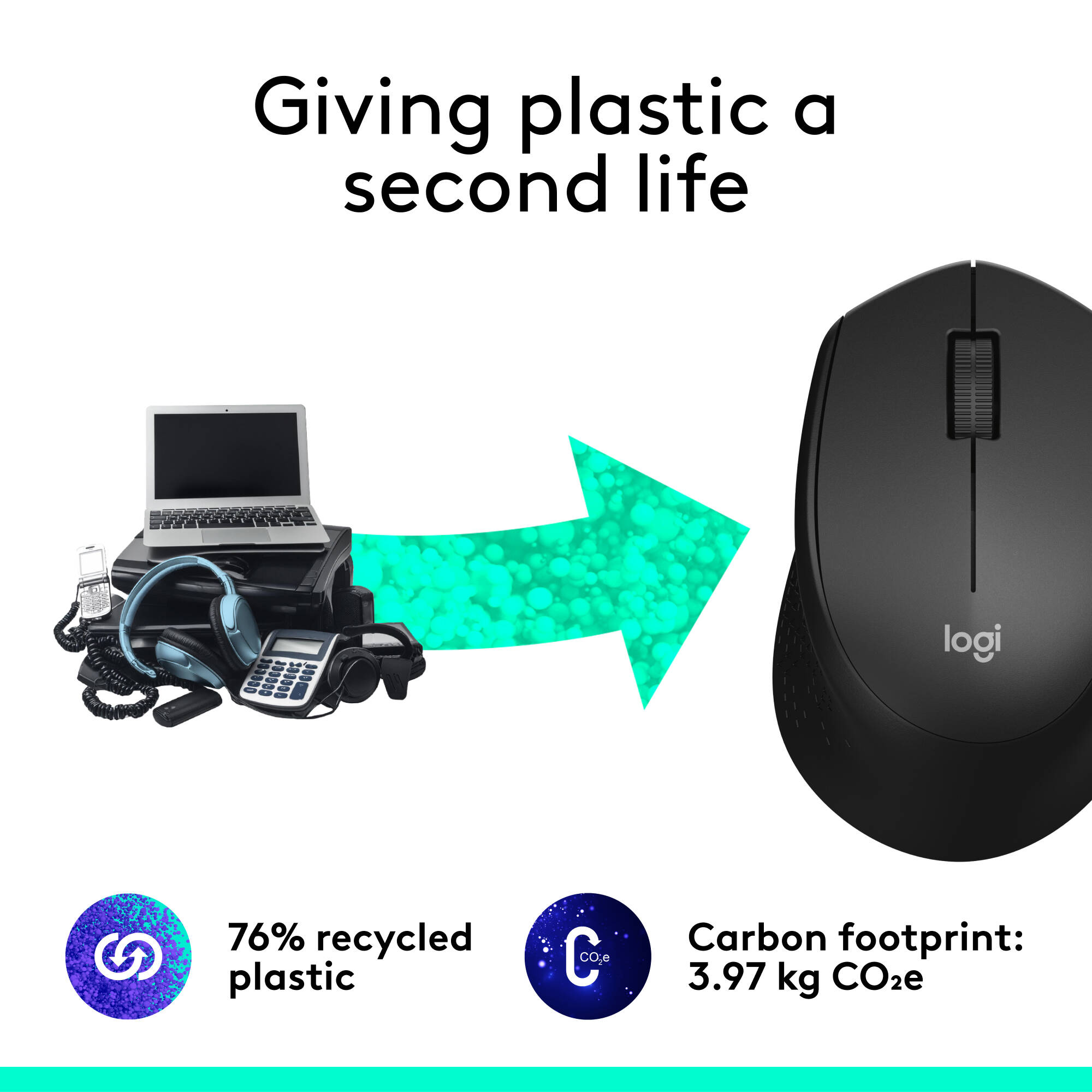 M330 Silent delivers advanced right-hand comfort, excellent accuracy, long battery life, and broad compatibility all while reducing over 90% of clicking sounds. — view 5