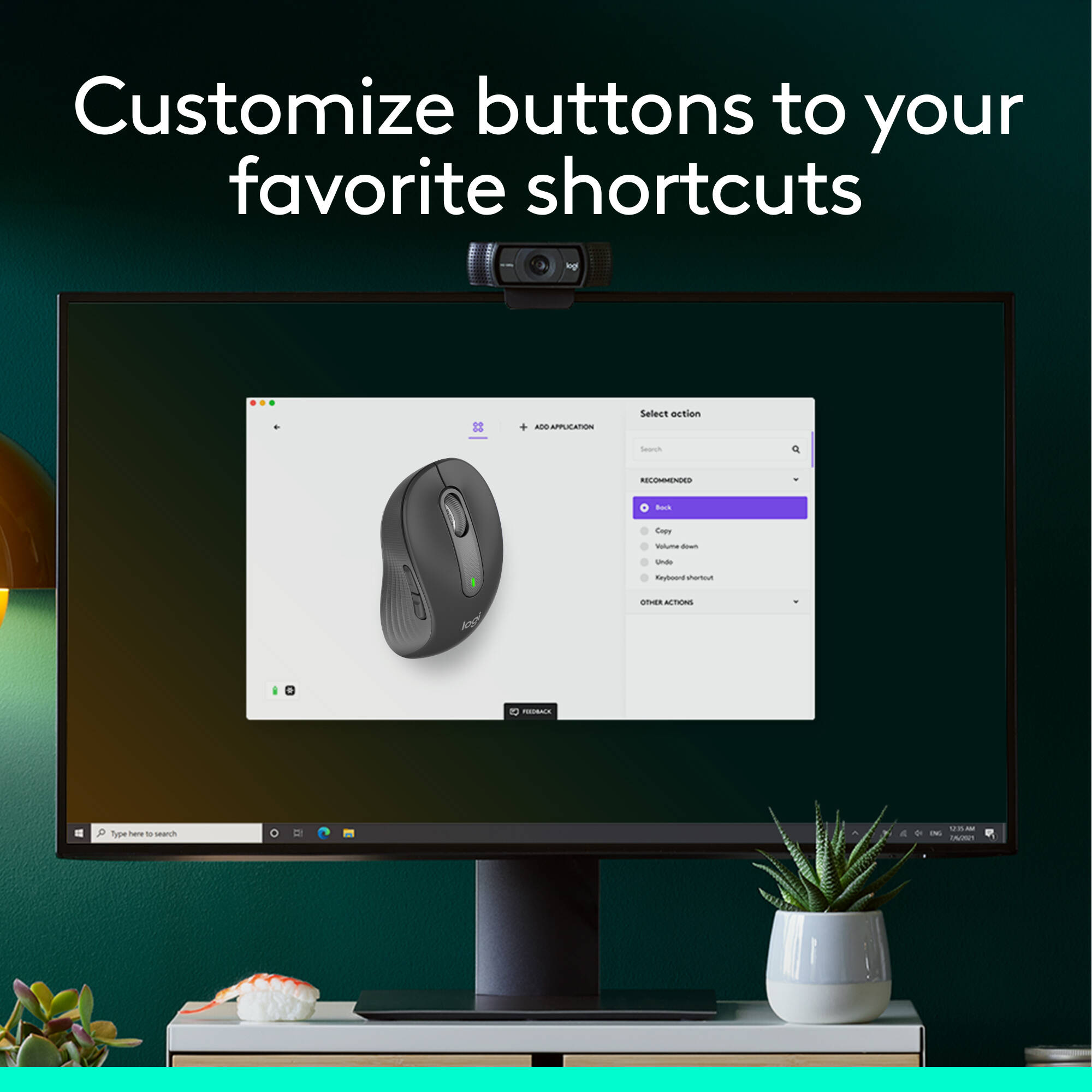 Upgrade to smarter scrolling, better comfort,  and more productivity with the Signature M650 L  featuring SmartWheel scrolling and versions for left-handed users and size options for people with smaller and larger hands. — view 5
