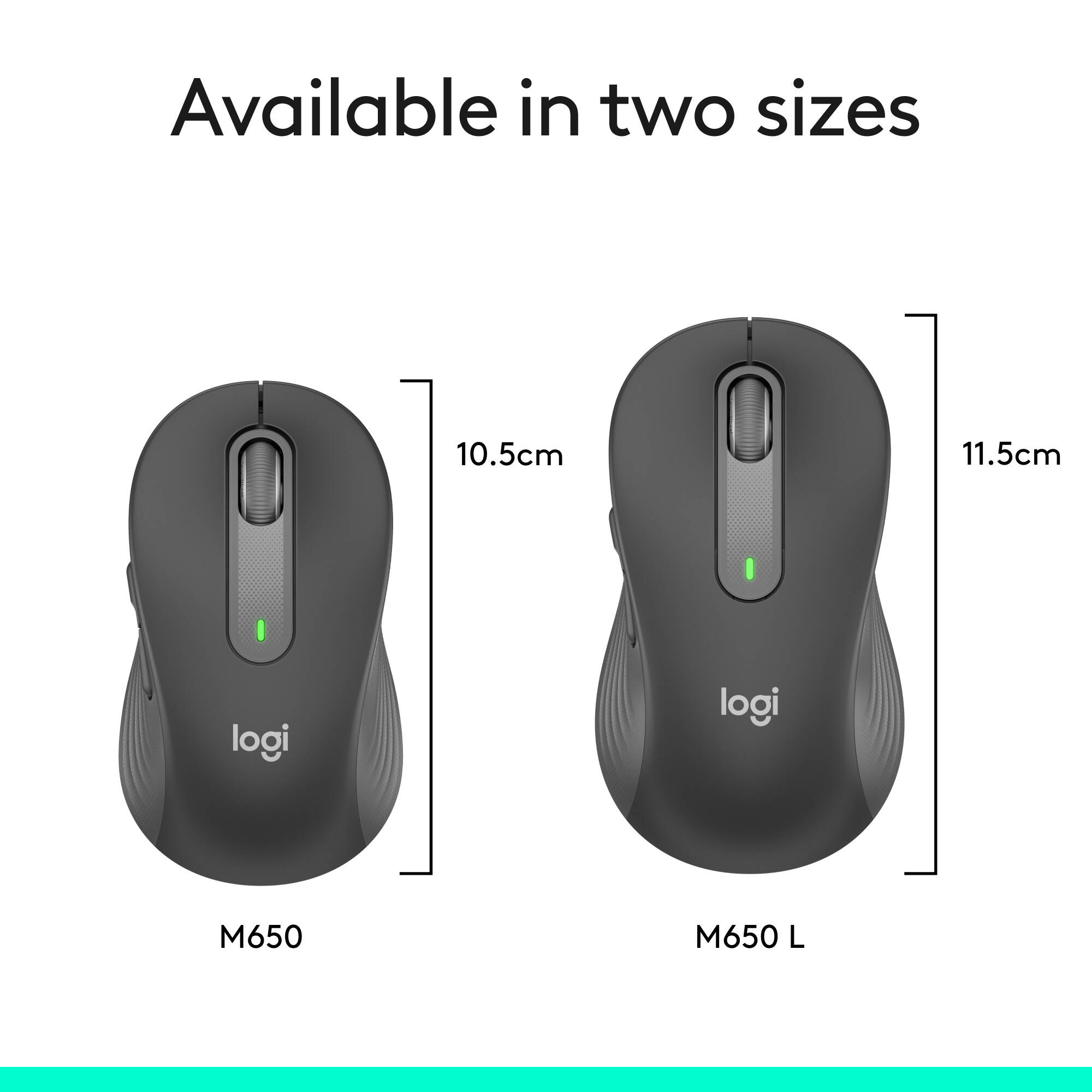 Upgrade to smarter scrolling, better comfort,  and more productivity with the Signature M650 L  featuring SmartWheel scrolling and versions for left-handed users and size options for people with smaller and larger hands. — view 9
