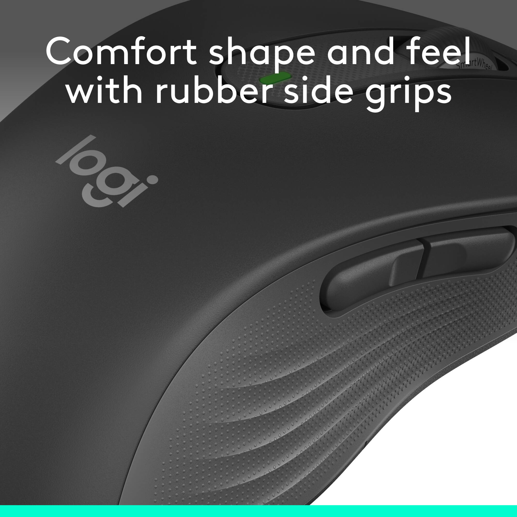 Logitech Signature M650 L wireless mouse with SmartWheel scrolling for larger hands — view 8