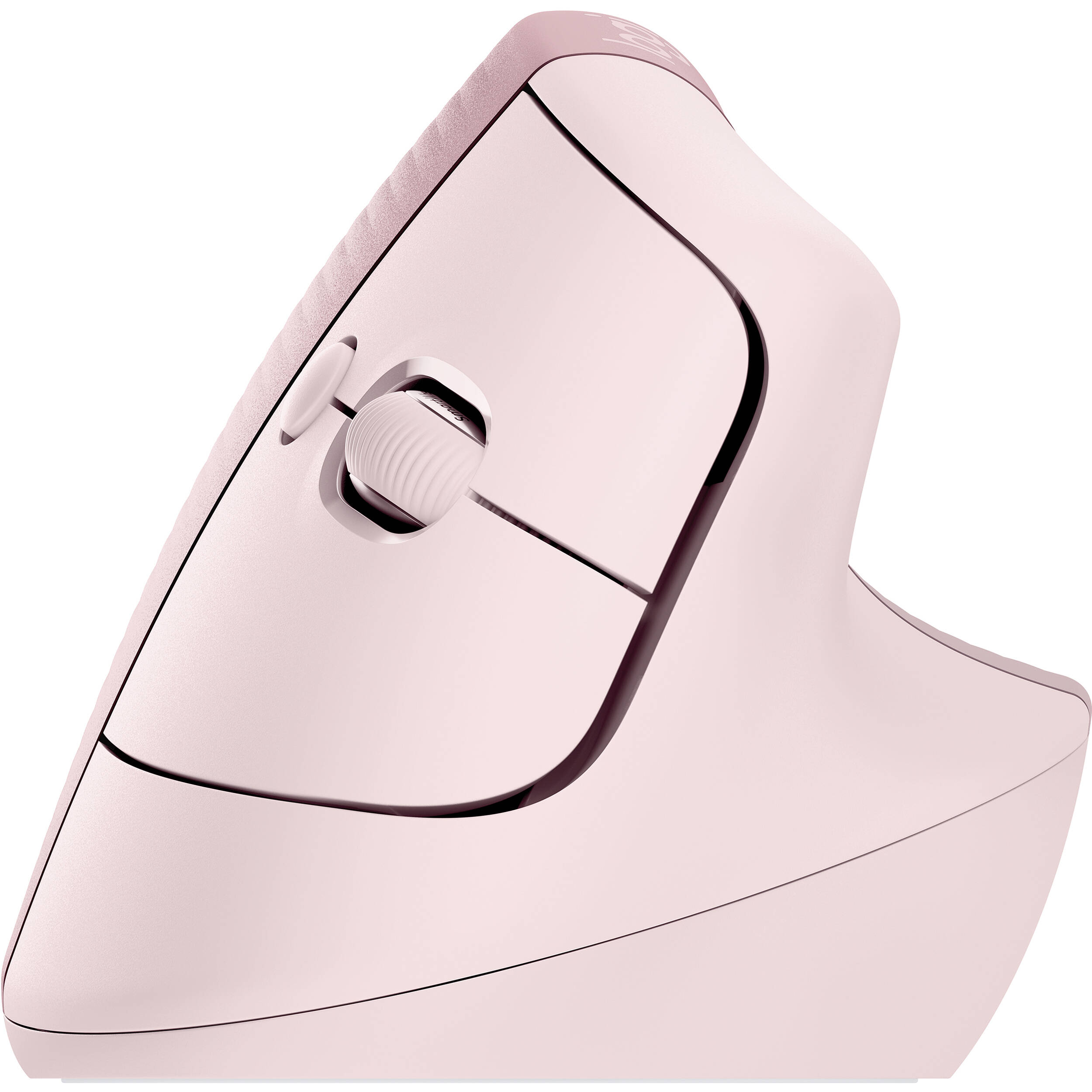 Logitech Lift vertical ergonomic wireless mouse in Rose — view 15