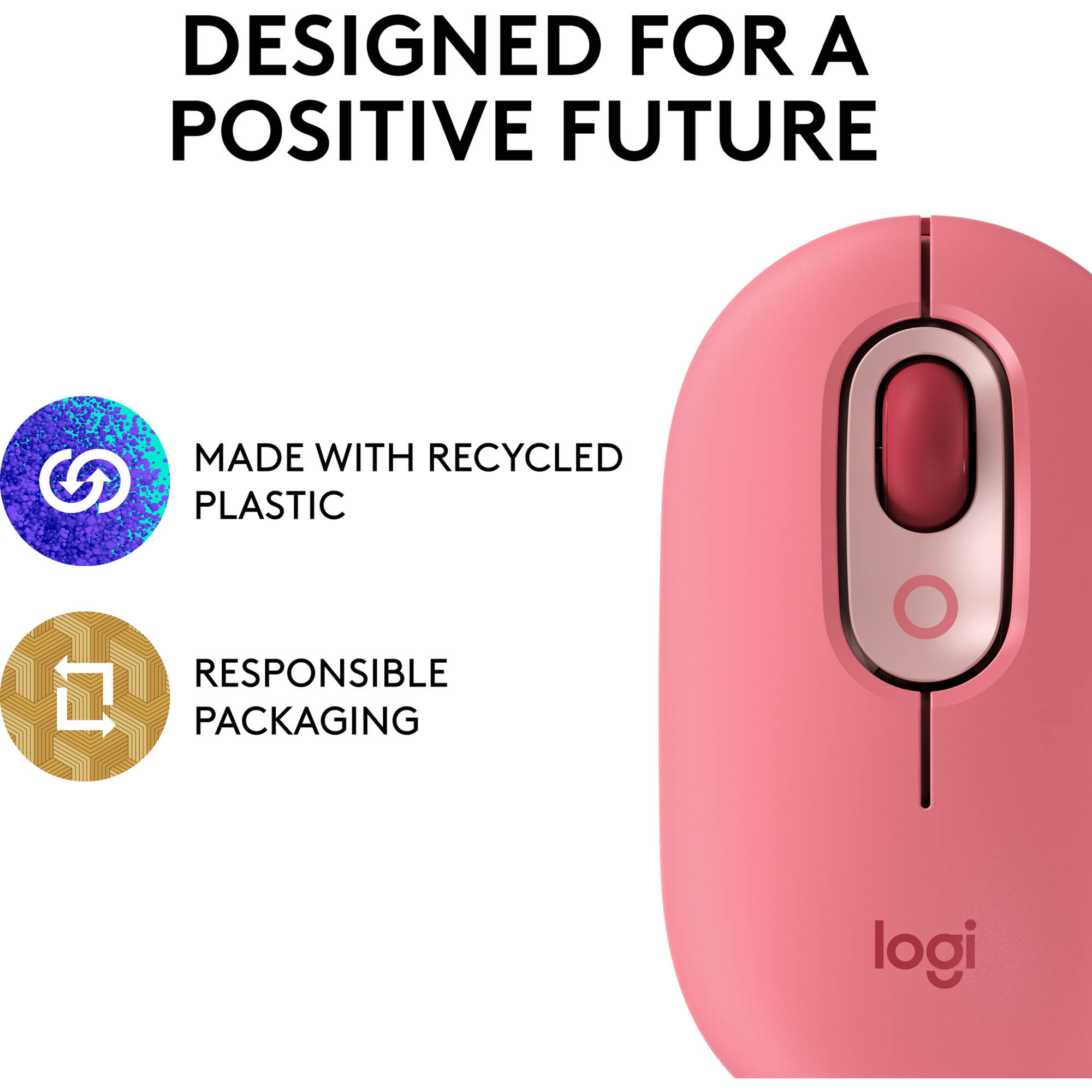Logitech POP Mouse with emoji — view 5