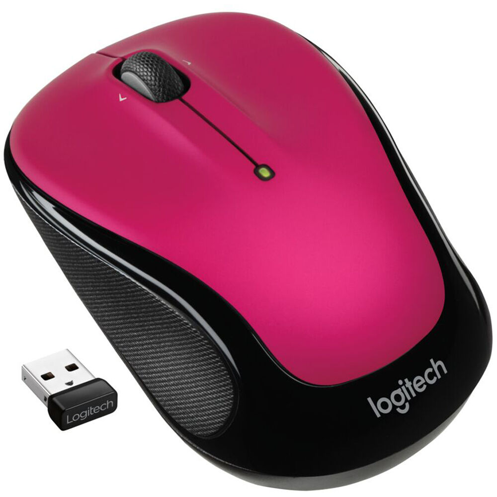 Logitech M325S Wireless Mouse — 3-Button USB Nano Receiver, Compact ...