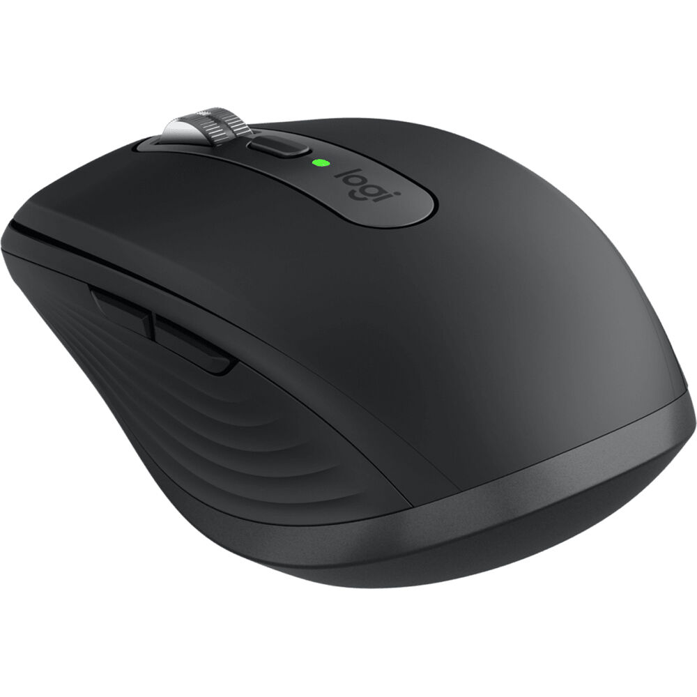 This compact mouse makes both IT help desks and on-the-move employees happy.  8000 DPI tracking, Quiet Clicks, and customizable with Logi Options+. Connects securely via Logi Bolt Bluetooth wireless. GRAPHITE. — view 12