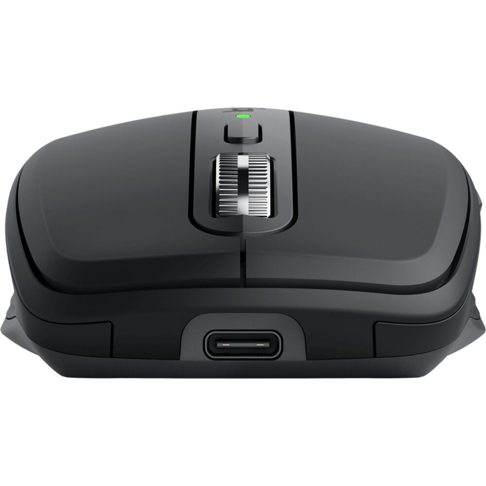 This compact mouse makes both IT help desks and on-the-move employees happy.  8000 DPI tracking, Quiet Clicks, and customizable with Logi Options+. Connects securely via Logi Bolt Bluetooth wireless. GRAPHITE. — view 16