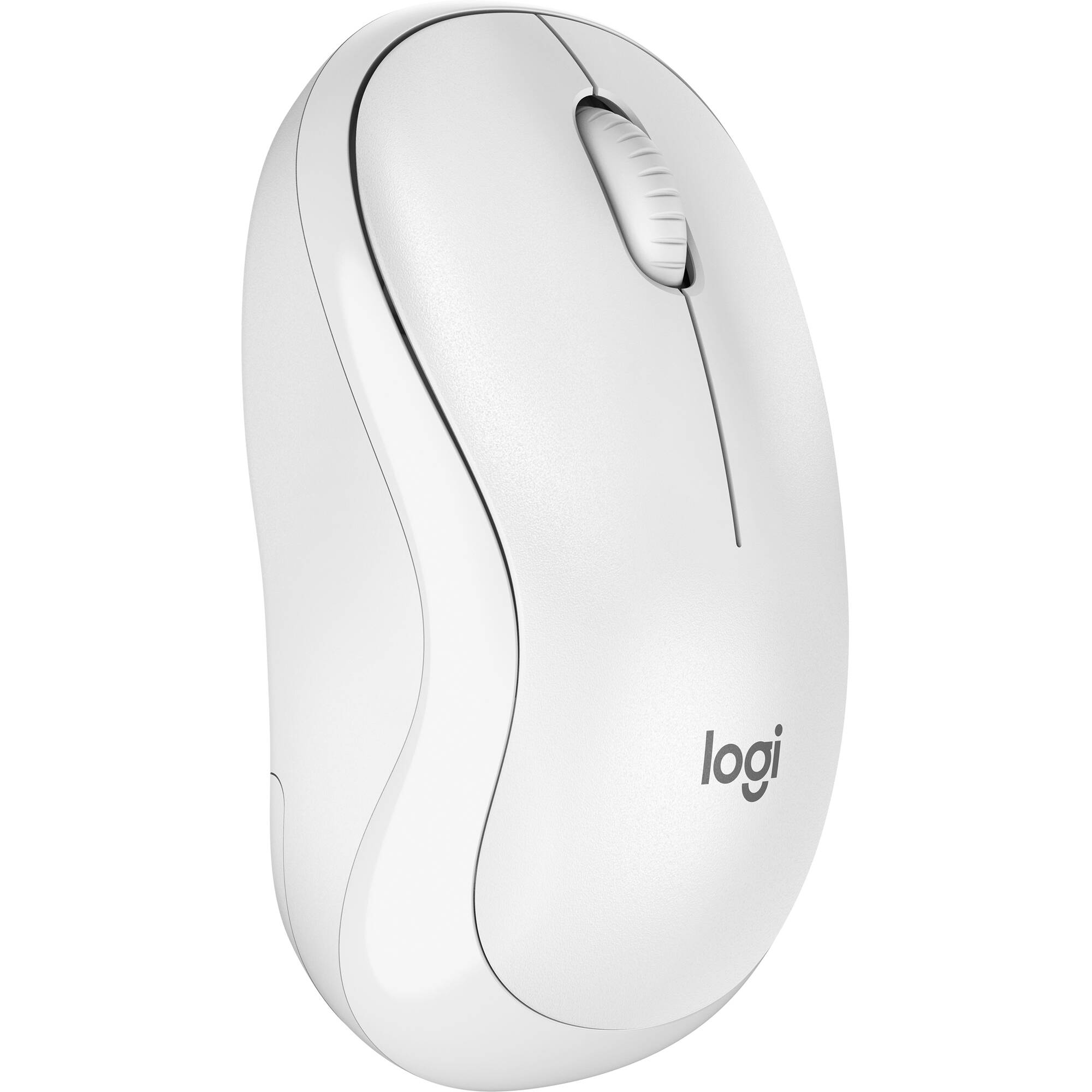 Logitech M240 Silent Bluetooth Mouse in Off-white, ambidextrous low-noise design — view 11