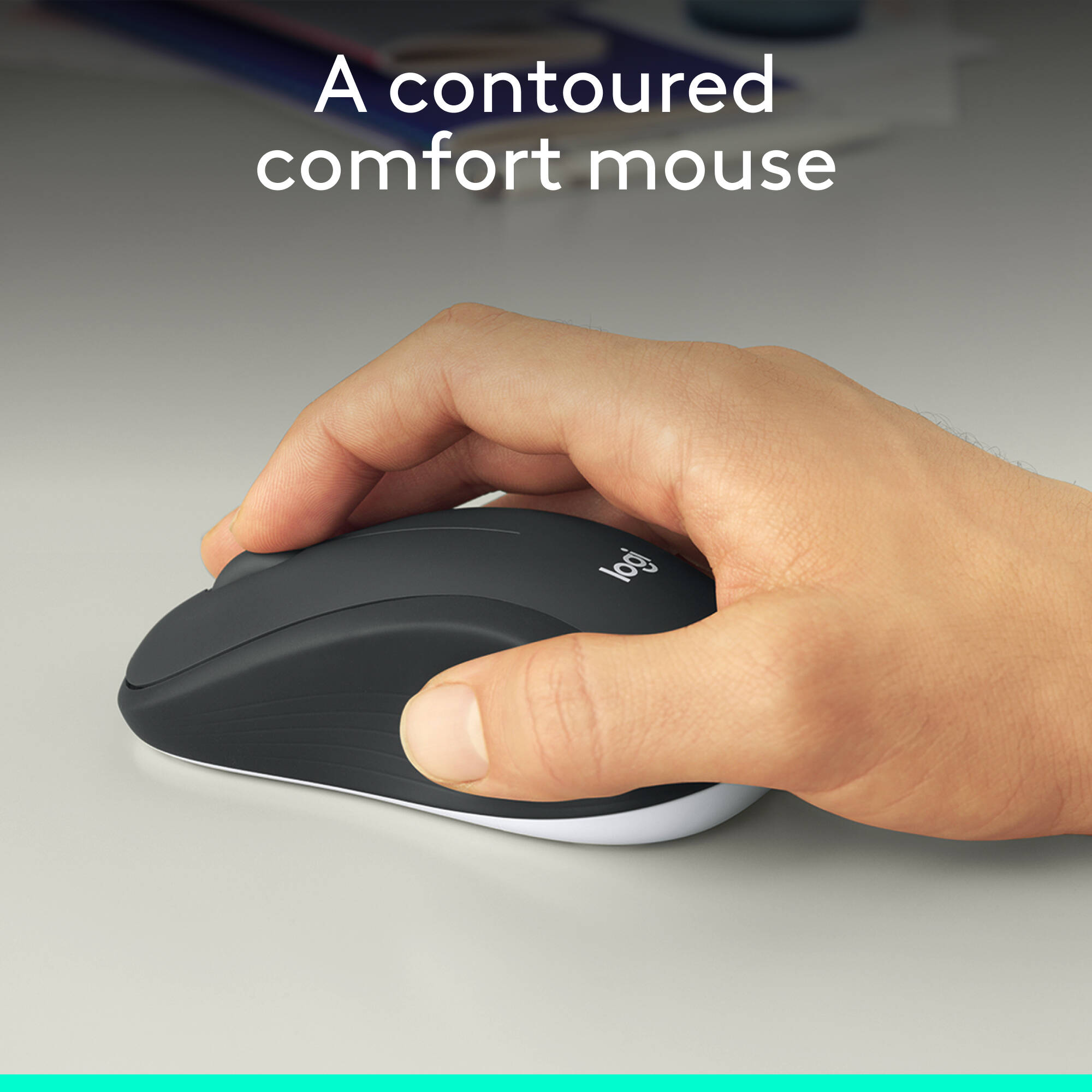 Logitech Wireless Combo MK540 full-size wireless keyboard and mouse set — view 3