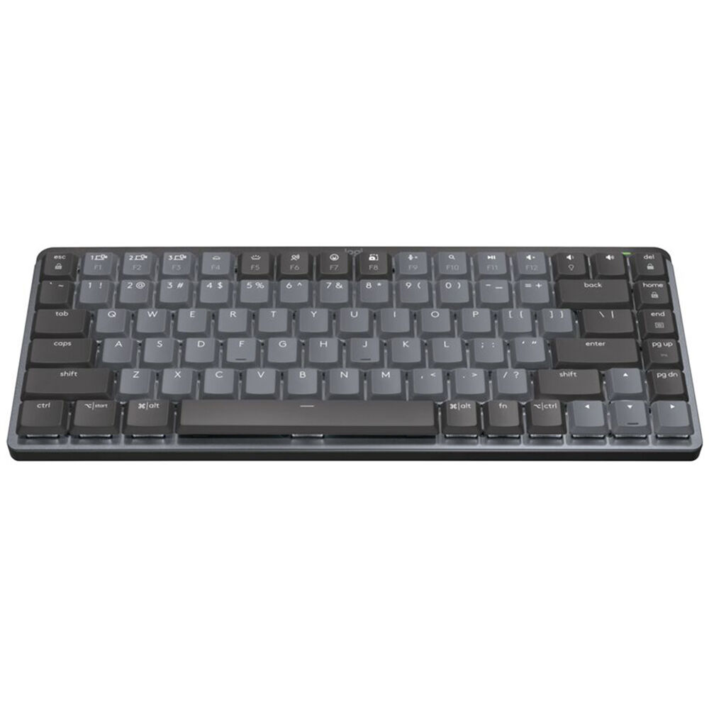 Logitech MX Mechanical Mini illuminated wireless keyboard with compact layout — view 15