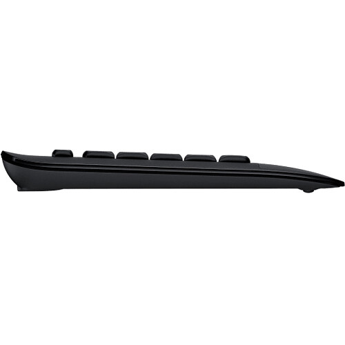 Logitech K650 Signature Wireless Keyboard in graphite with full-size layout and Bolt receiver — view 12