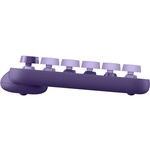Logitech POP Keys Mechanical Wireless Keyboard in Cosmos with compact wireless design — view 14