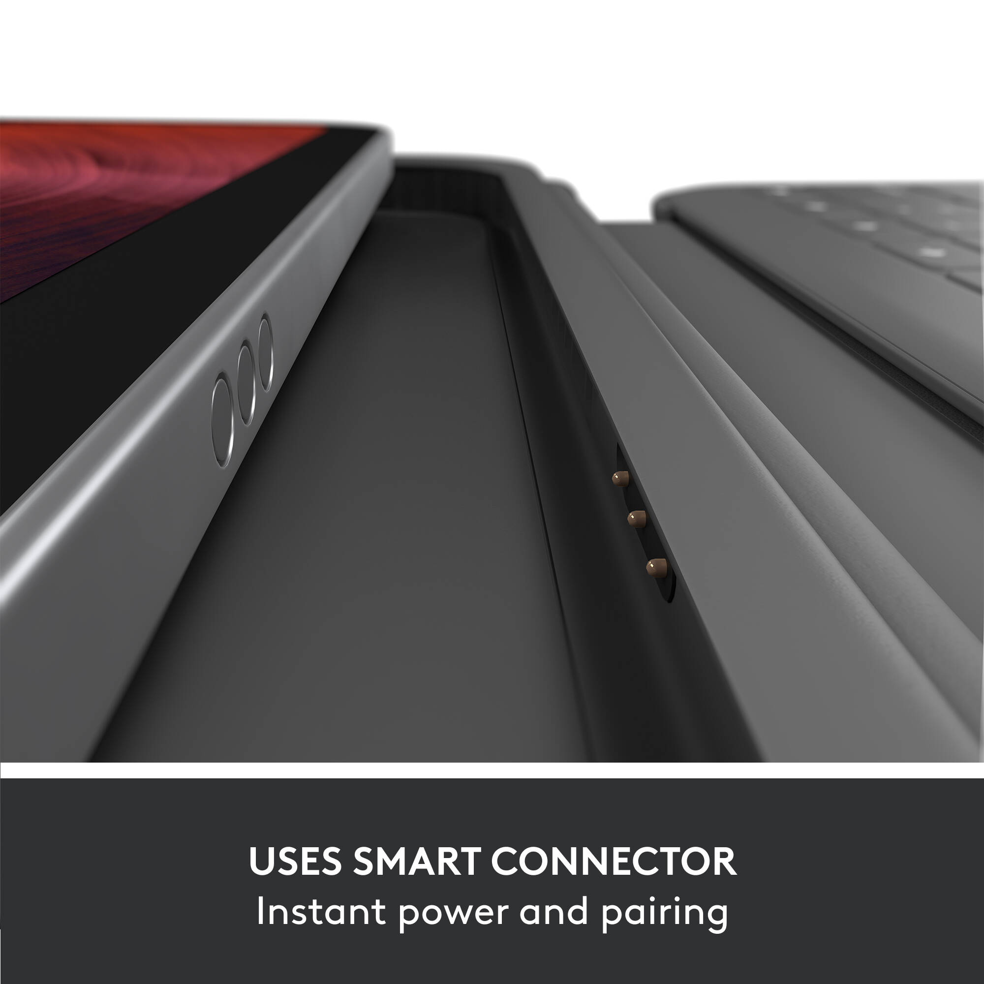 Logitech Rugged Folio for iPad 10.9-inch 10th generation in graphite — view 3
