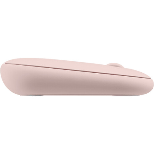 Logitech MK470 slim wireless keyboard and mouse combo in rose finish — view 4