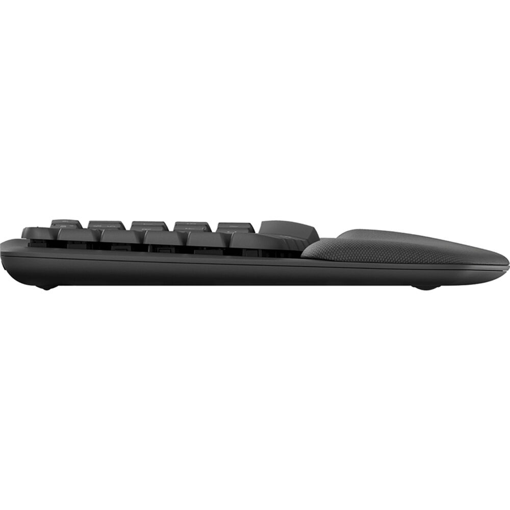 Logitech Wireless Wave Keys Keyboard in graphite, ergonomic wireless keyboard — view 13